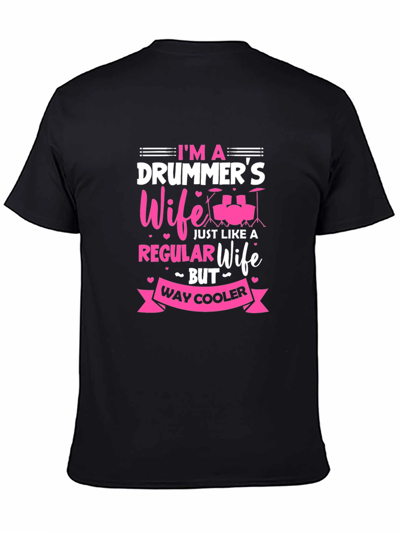 Drummers Wife Graphic Tee