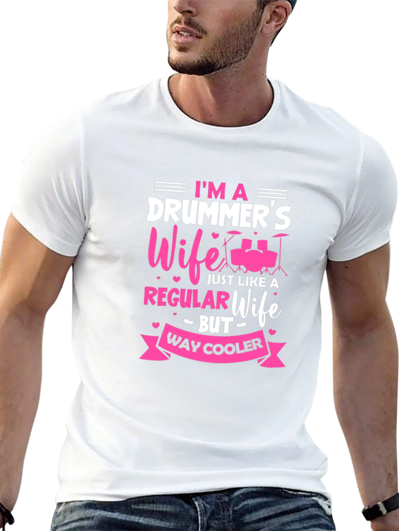 Drummers Wife Graphic Tee