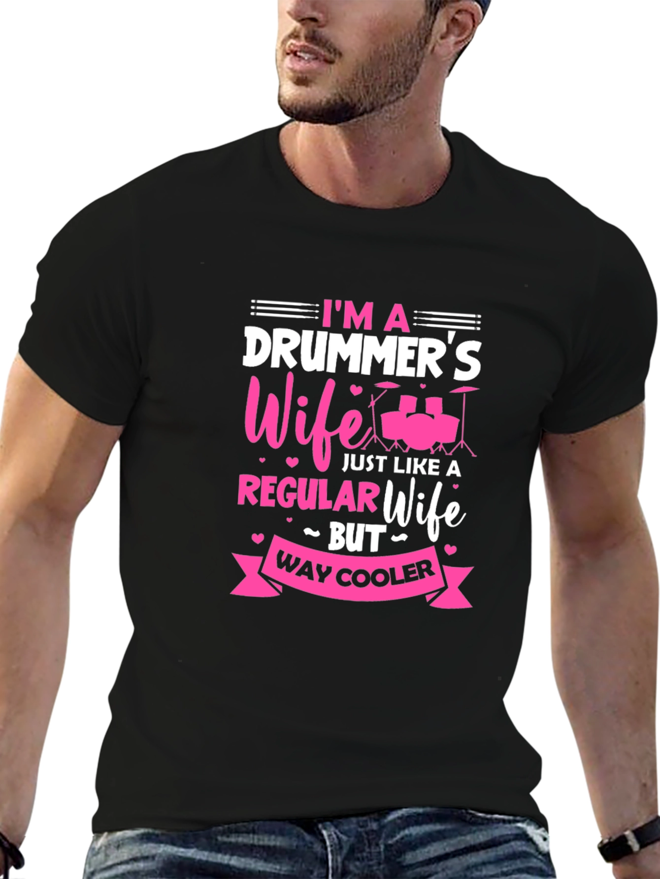 Drummers Wife Graphic Tee