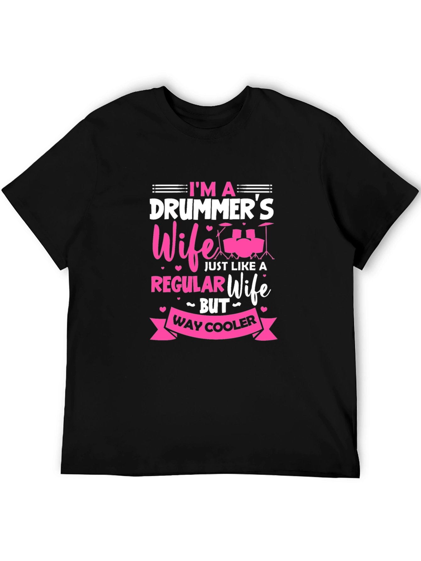 Drummers Wife Graphic Tee