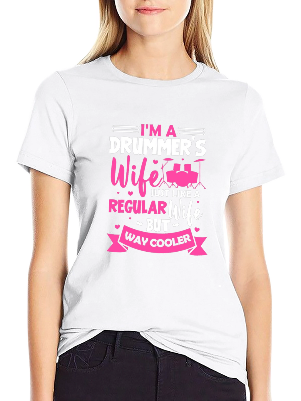 Drummers Wife Graphic Tee