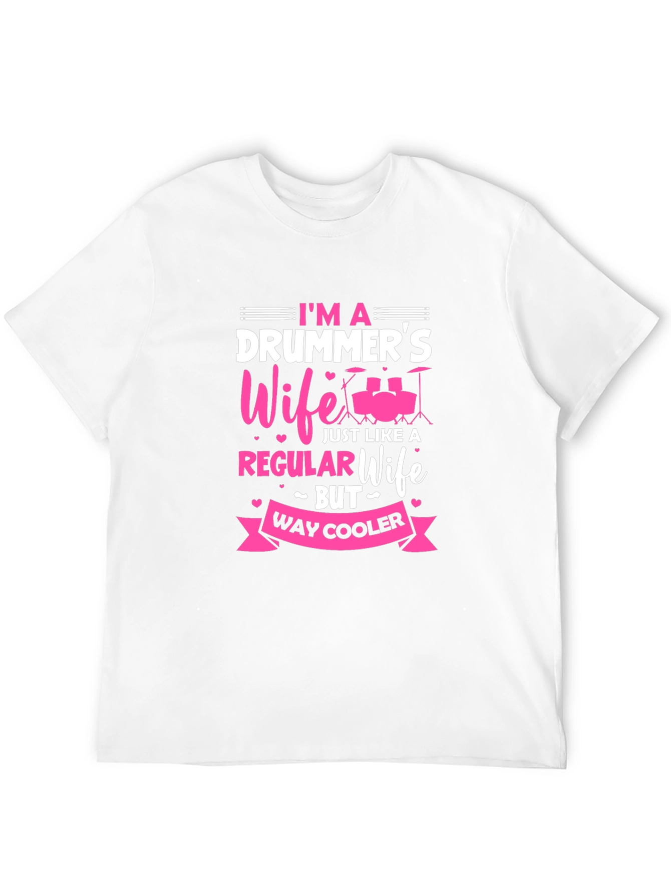 Drummers Wife Graphic Tee