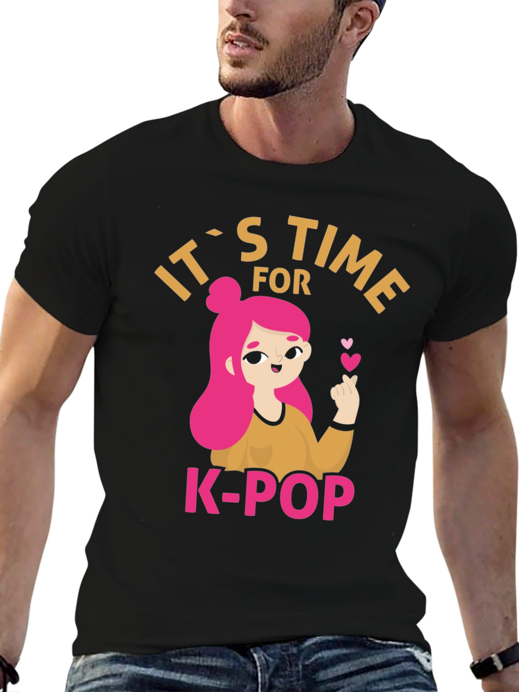 Its Time For K-Pop Graphic Tee