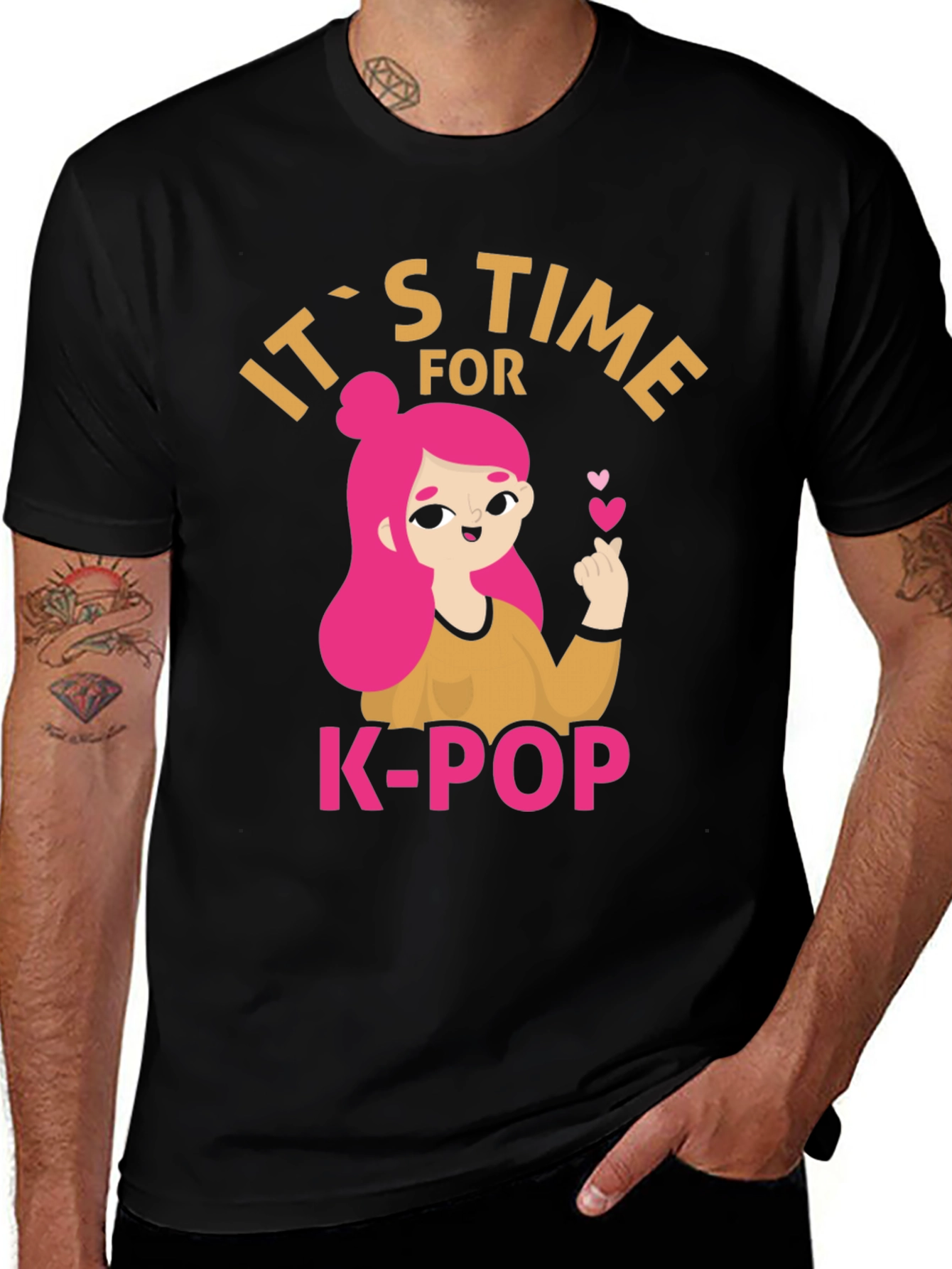 Its Time For K-Pop Graphic Tee