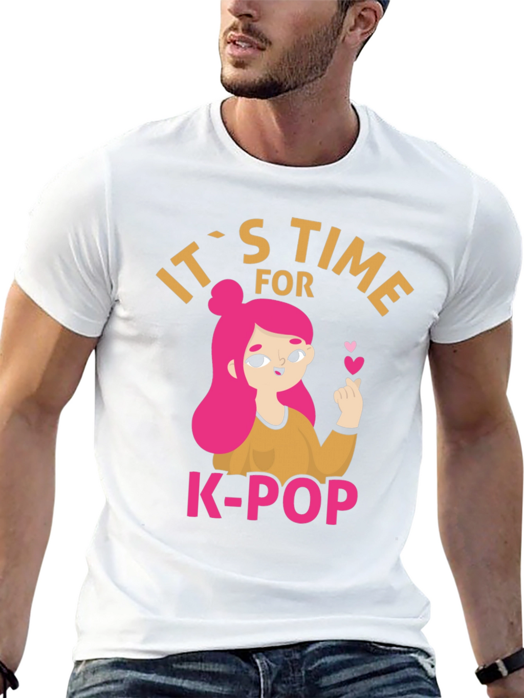 Its Time For K-Pop Graphic Tee