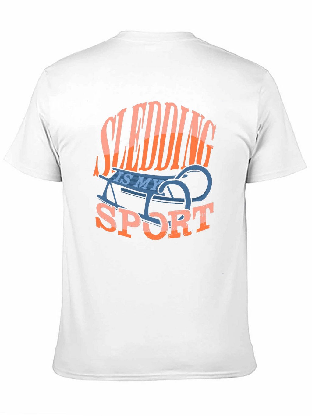 Sledding Is My Sport Graphic Tee