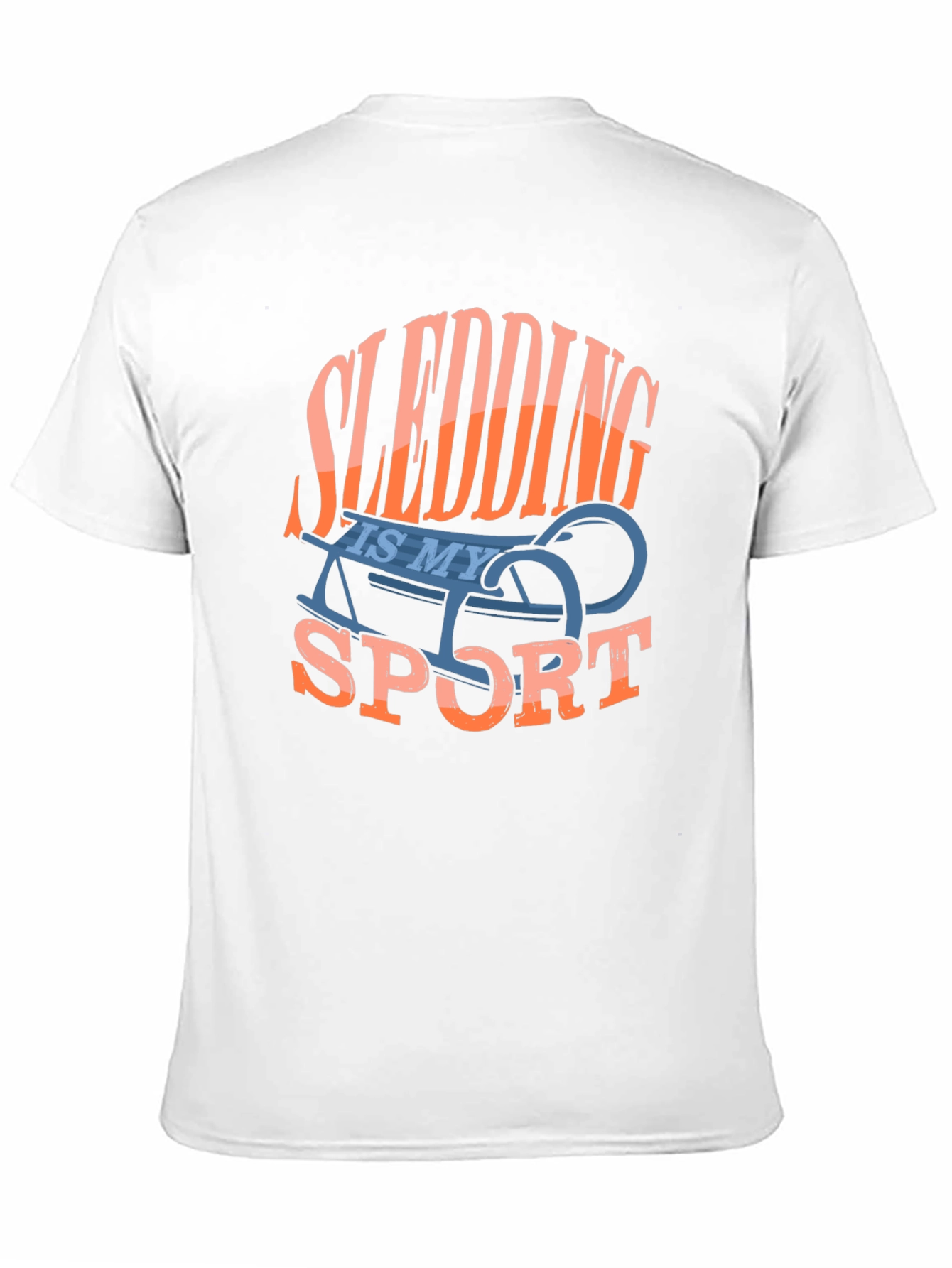 Sledding Is My Sport Graphic Tee