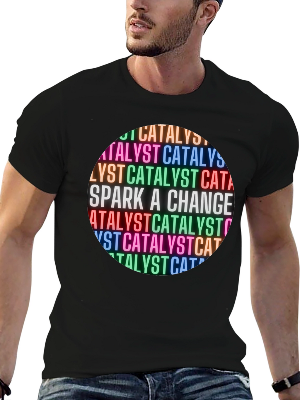 Catalyst Spark A Change Graphic T-Shirt