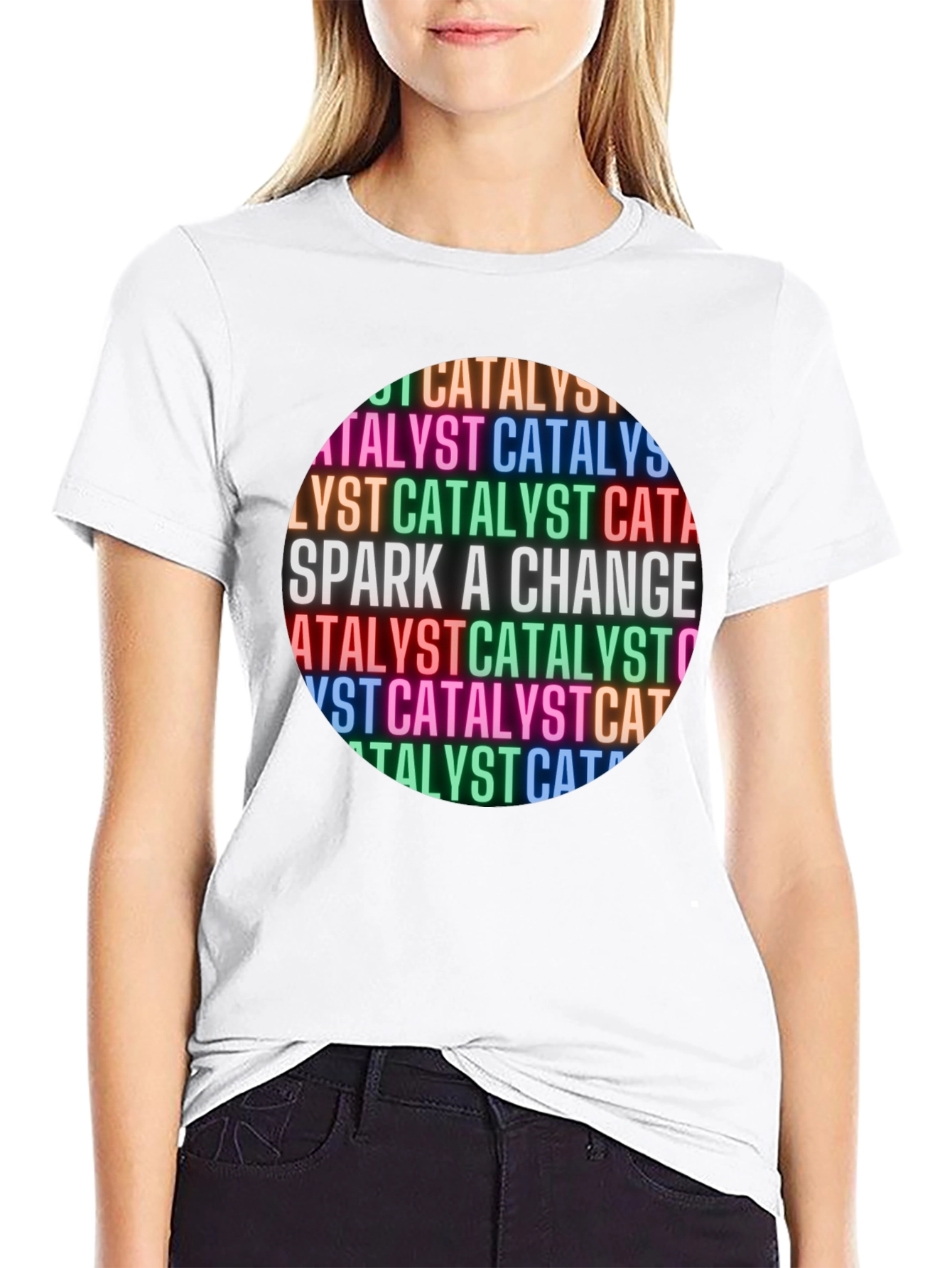 Catalyst Spark A Change Graphic T-Shirt