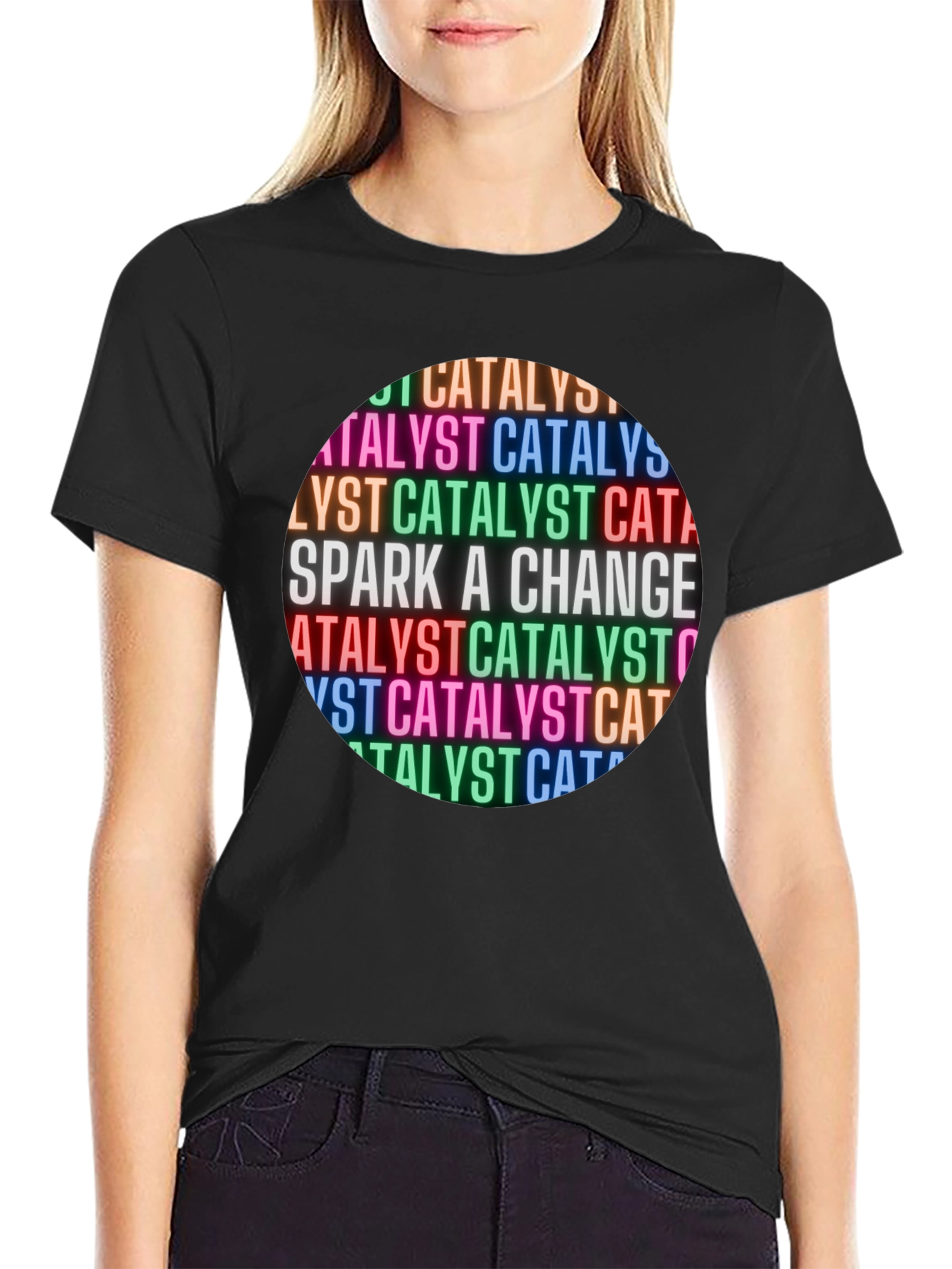 Catalyst Spark A Change Graphic T-Shirt