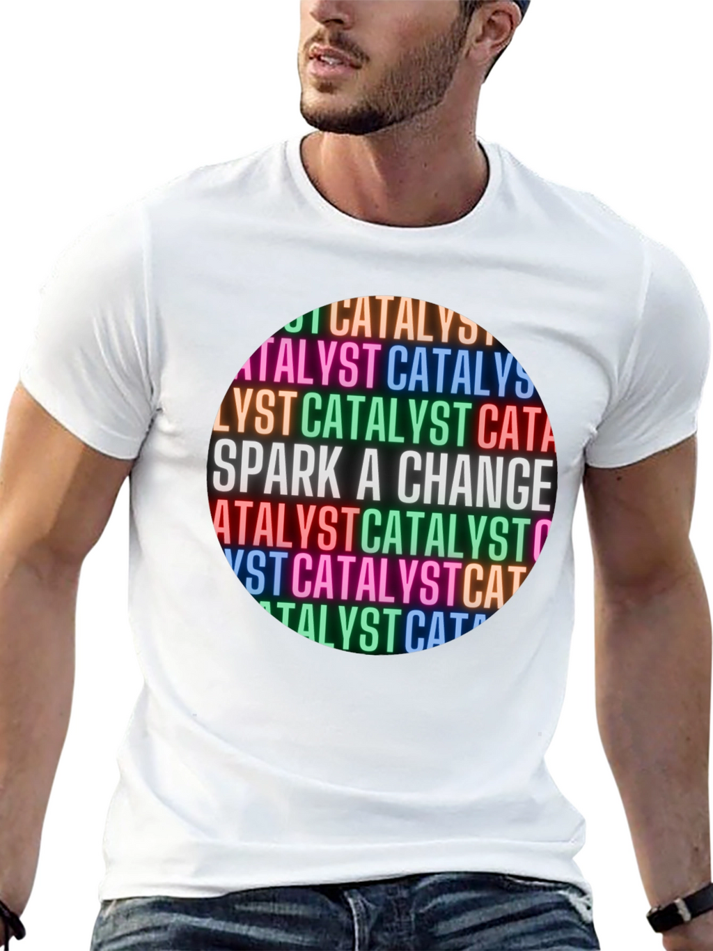 Catalyst Spark A Change Graphic T-Shirt