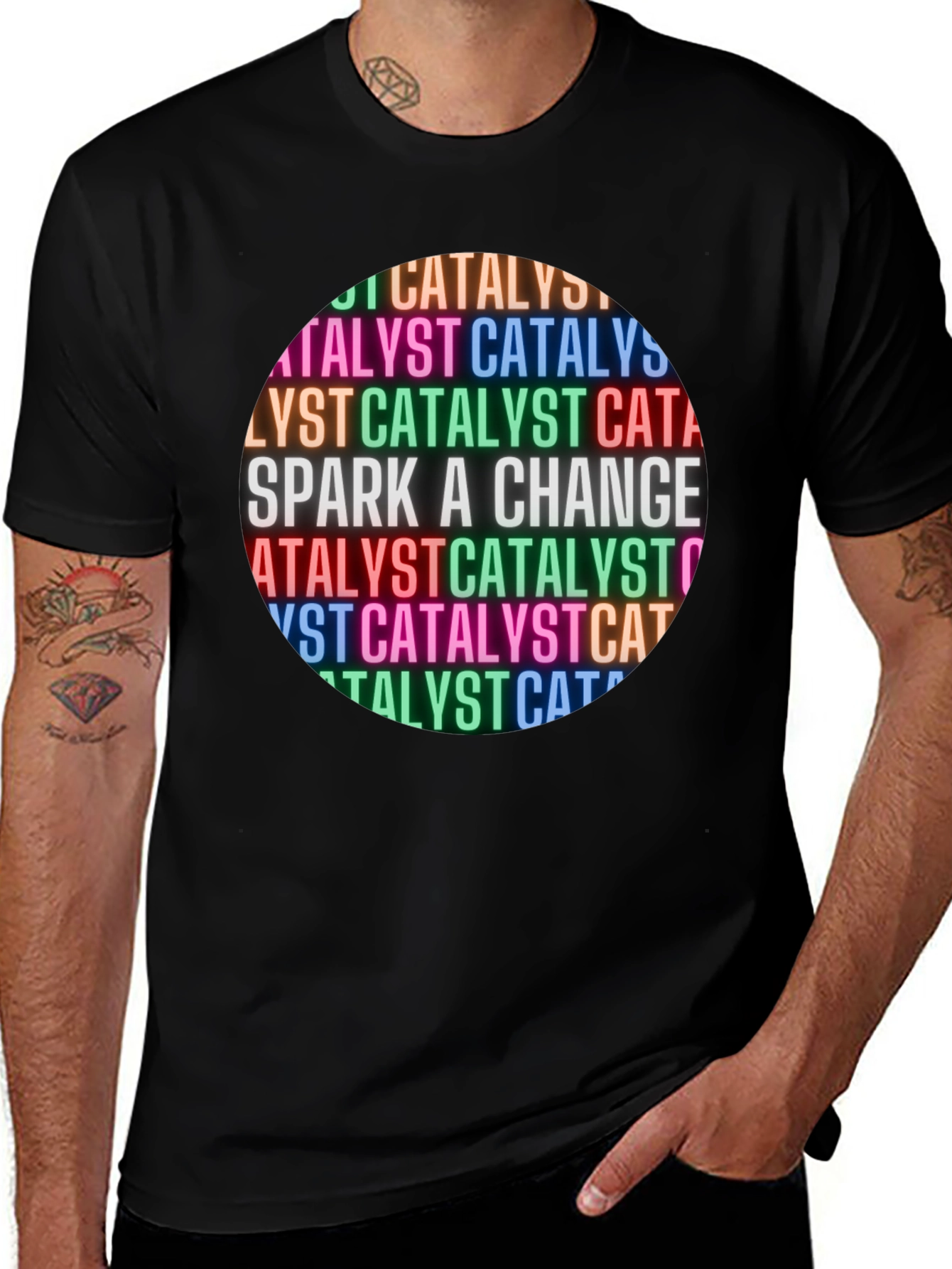 Catalyst Spark A Change Graphic T-Shirt