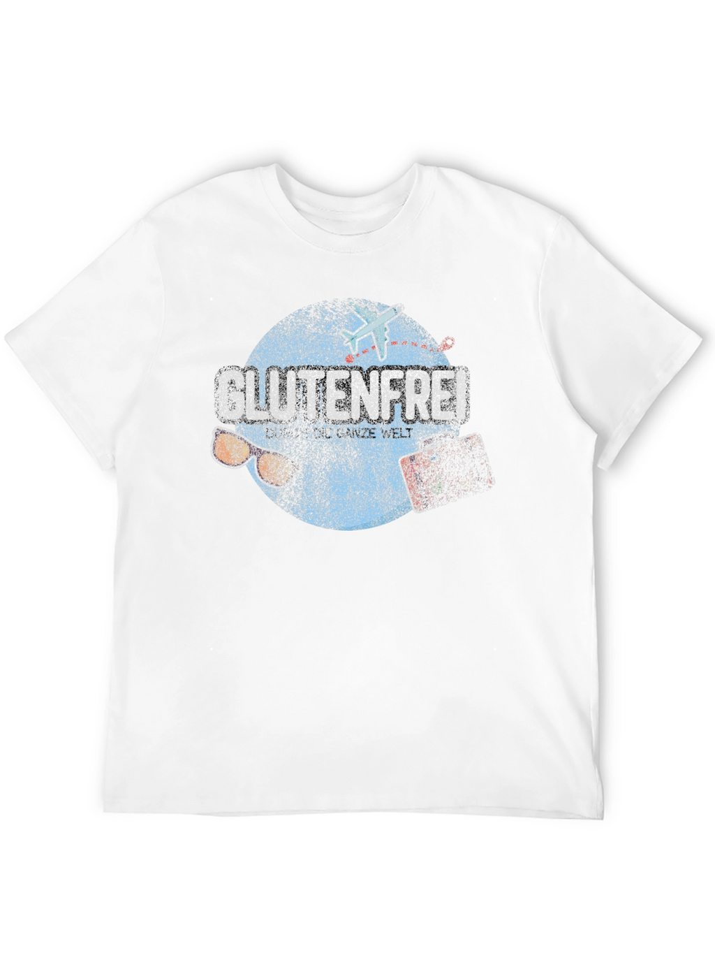Gluten Free T-Shirt Funny Foodie Design