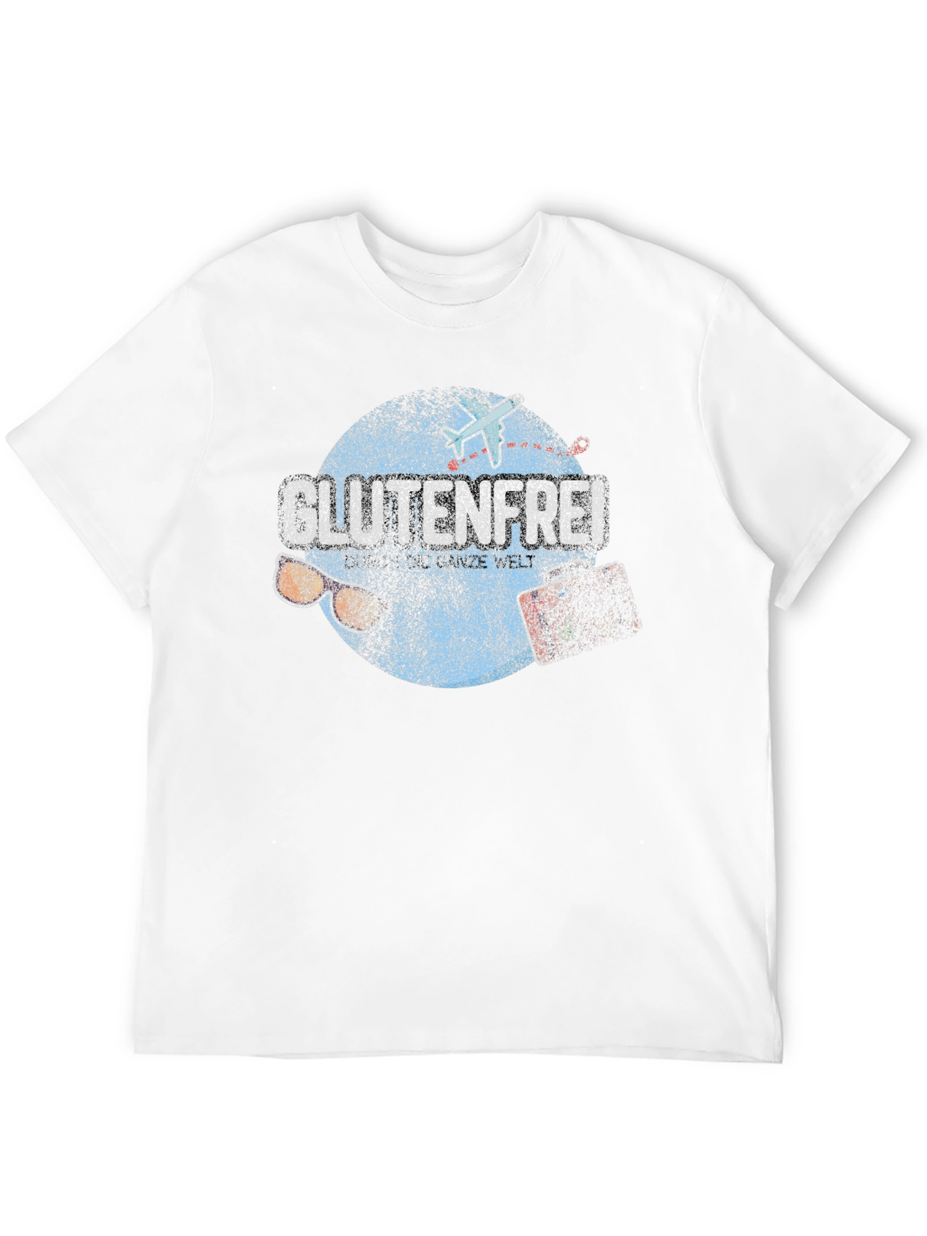 Gluten Free T-Shirt Funny Foodie Design