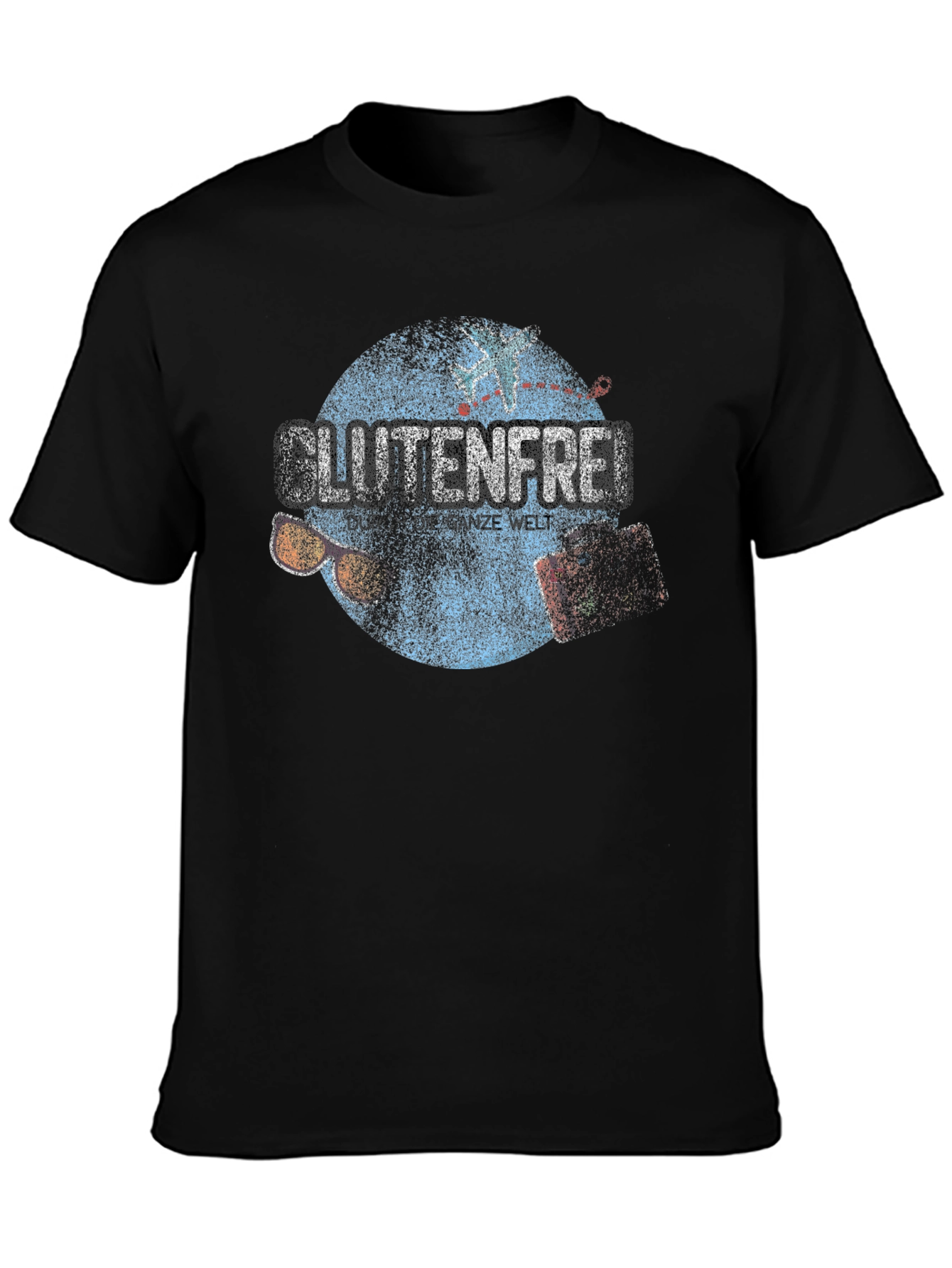 Gluten Free T-Shirt Funny Foodie Design