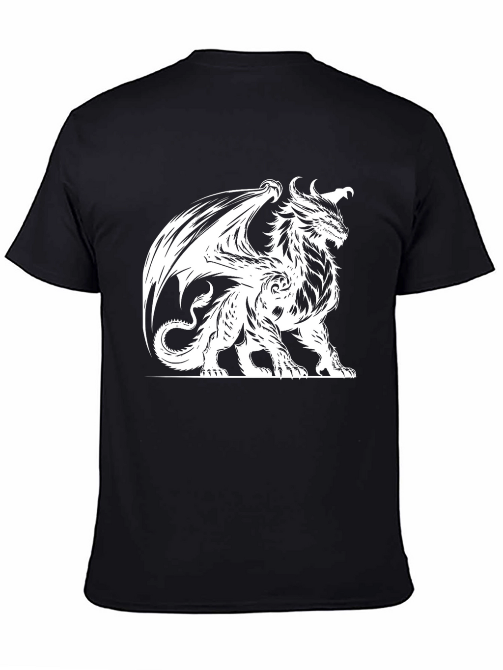 Dragon Graphic Black T-Shirt