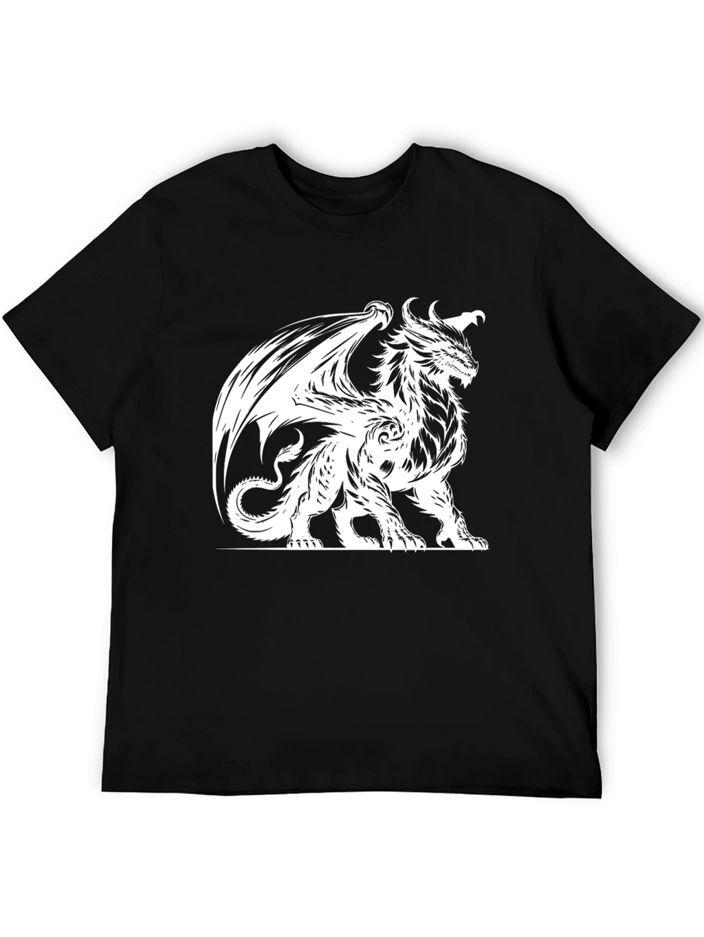 Dragon Graphic Black T-Shirt