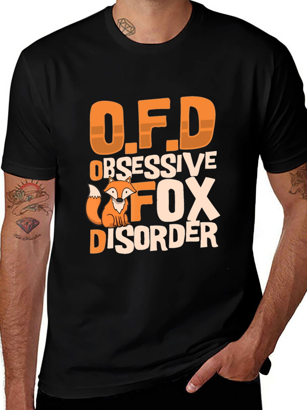 Obsessive Fox Disorder Funny T-Shirt