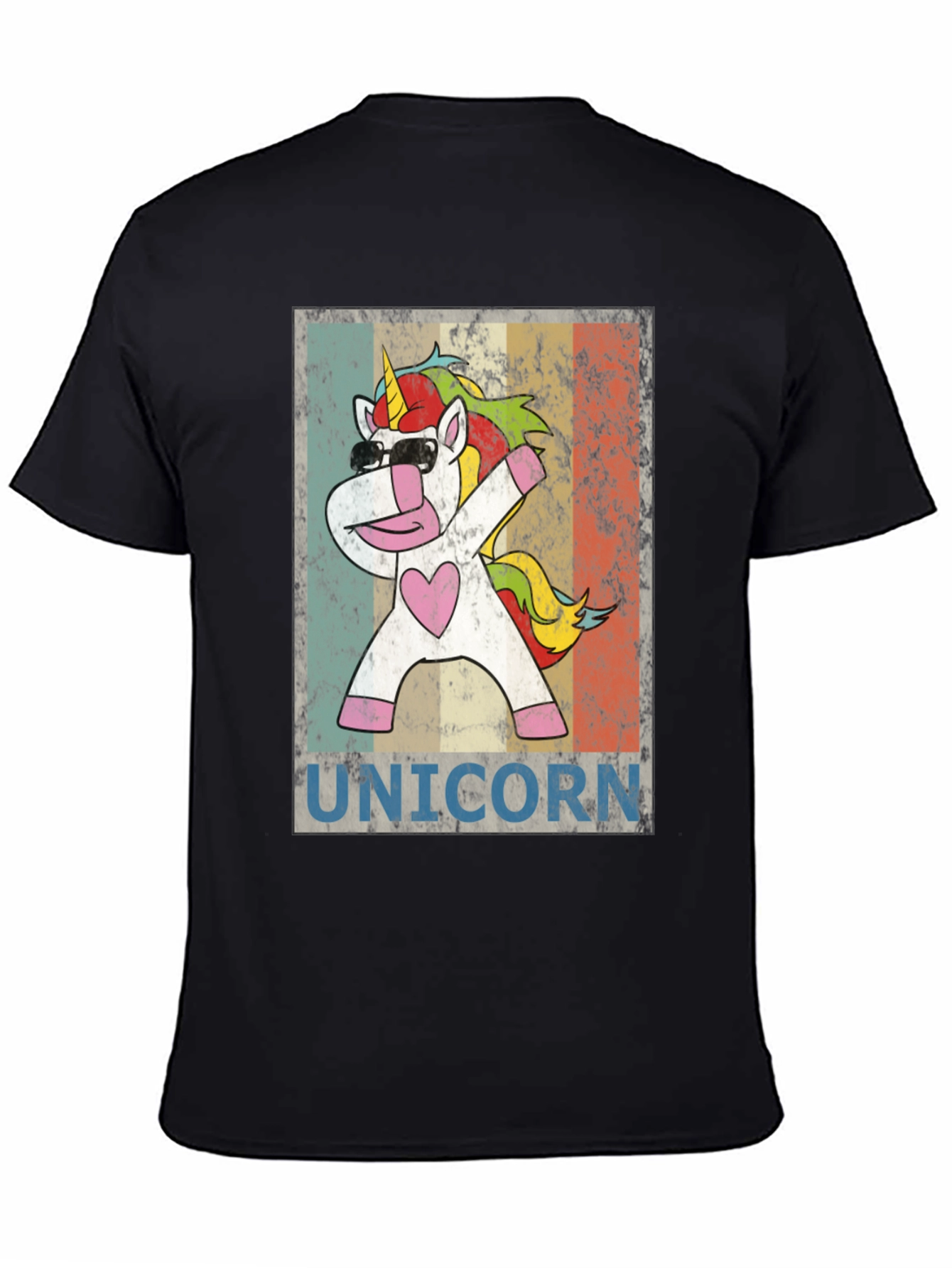 Dabbing Unicorn T-Shirt - Fun Graphic Tee
