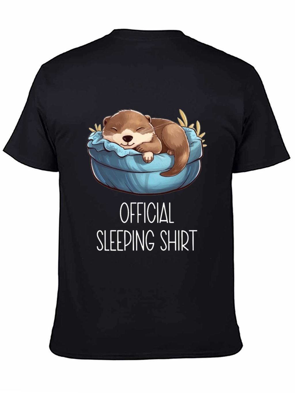 Official Sleeping Shirt: Cute Otter Design