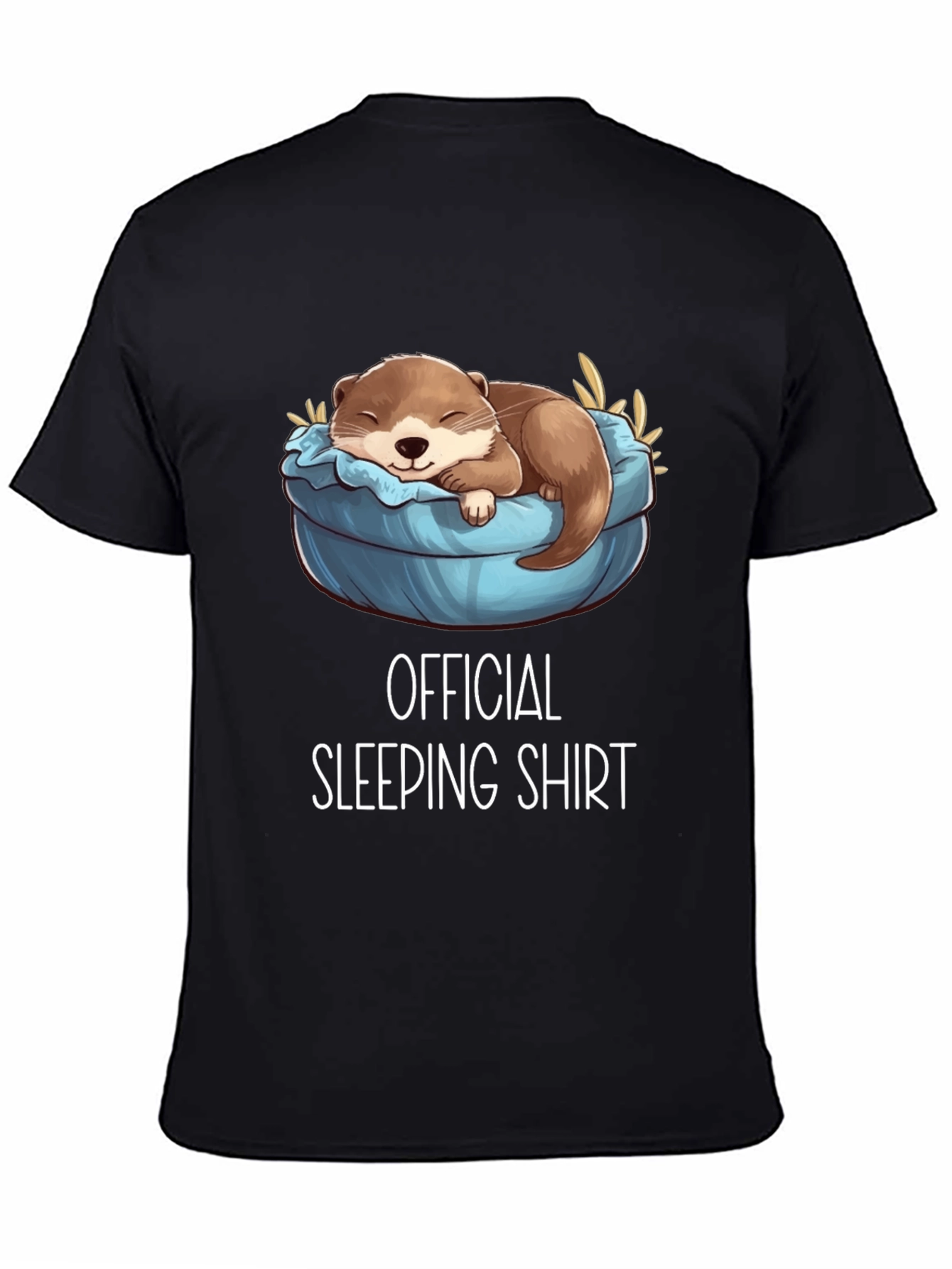 Official Sleeping Shirt: Cute Otter Design