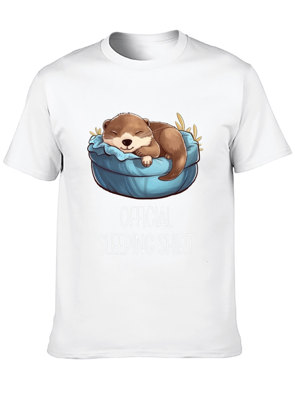 Official Sleeping Shirt: Cute Otter Design