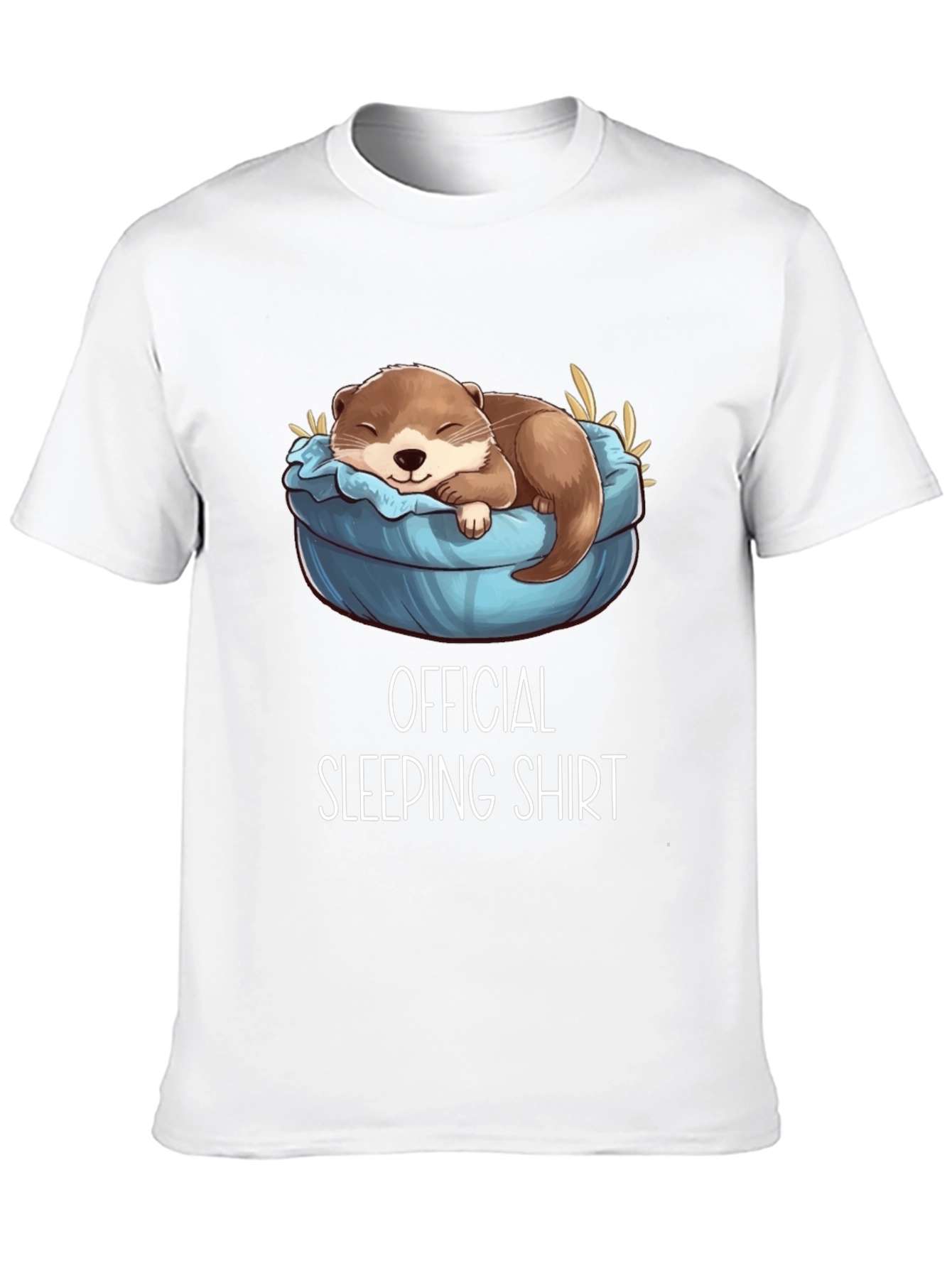 Official Sleeping Shirt: Cute Otter Design