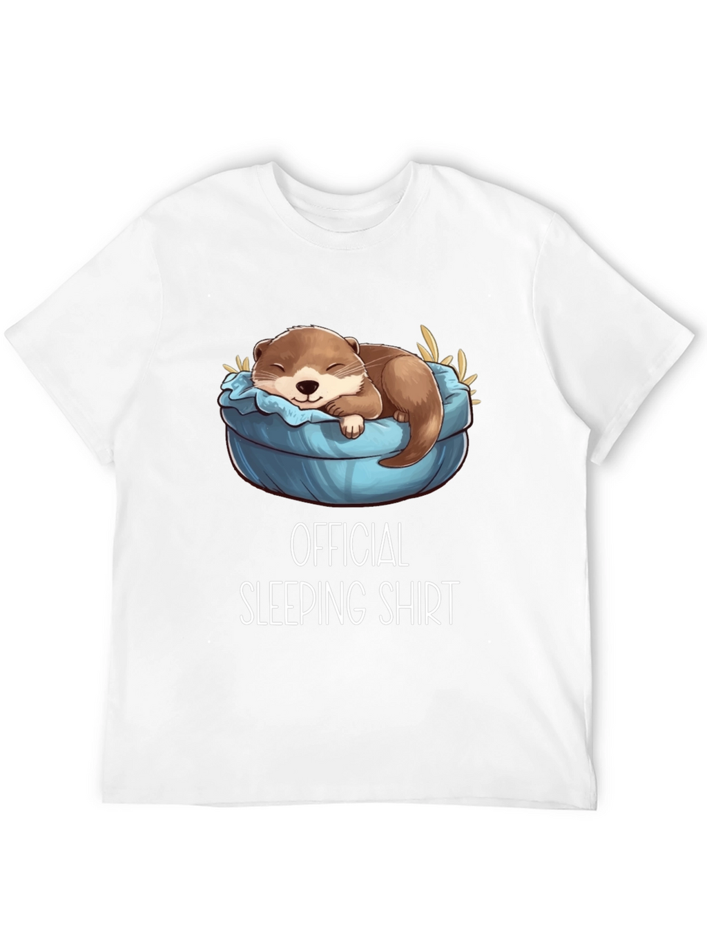Official Sleeping Shirt: Cute Otter Design