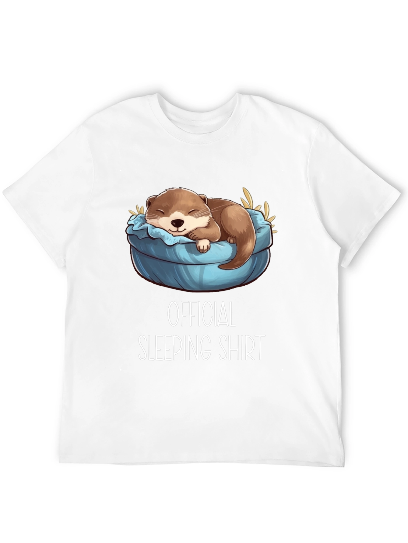 Official Sleeping Shirt: Cute Otter Design