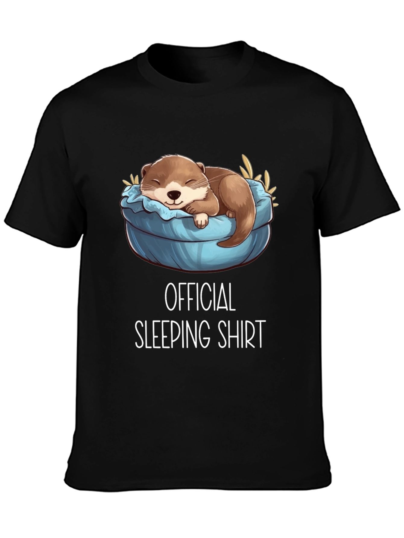 Official Sleeping Shirt: Cute Otter Design