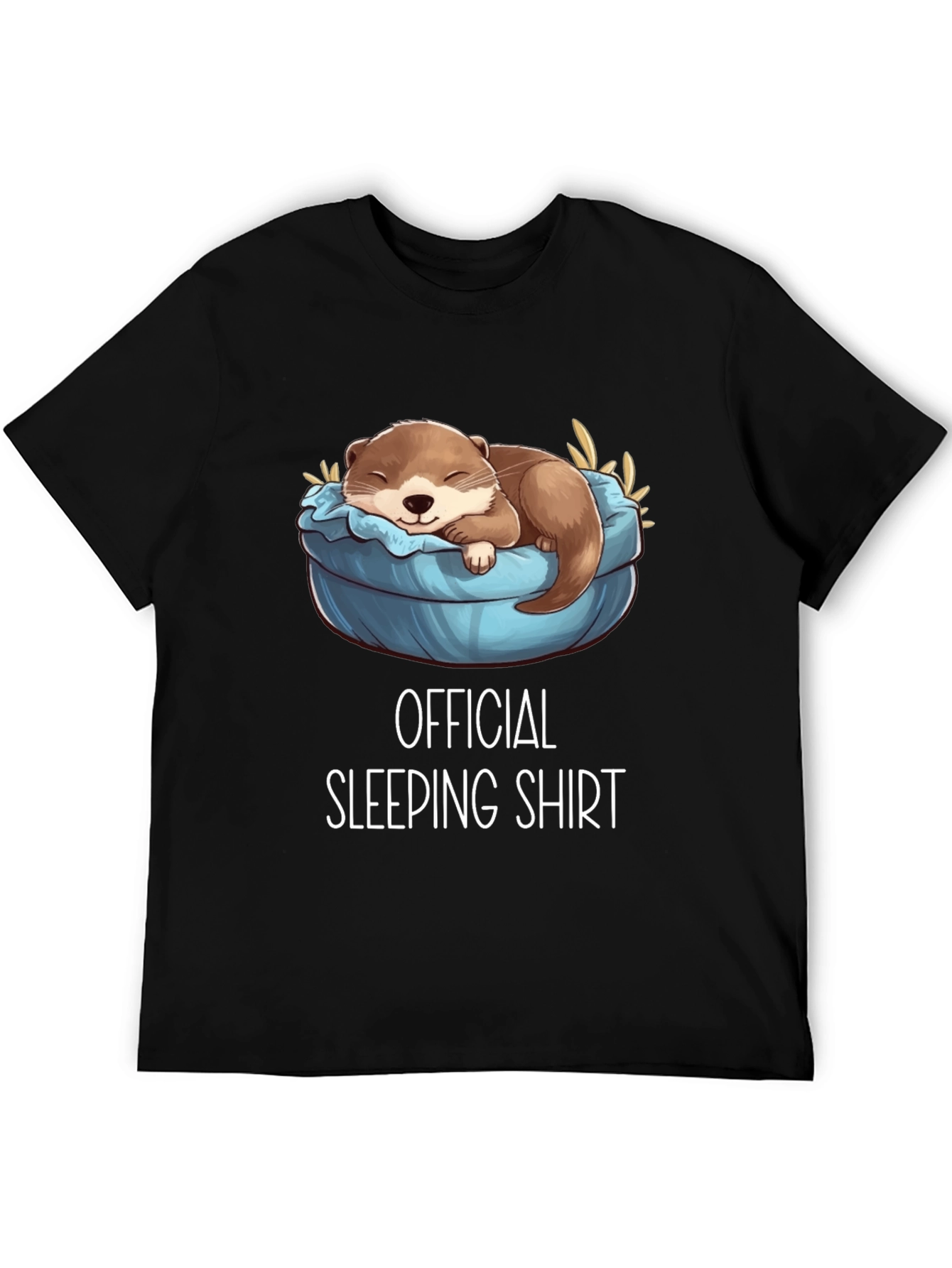 Official Sleeping Shirt: Cute Otter Design