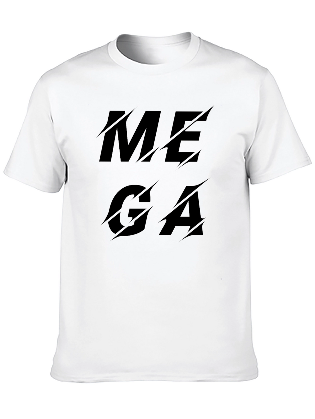MEGA Graphic T-Shirt - Stylish Black Cotton Tee