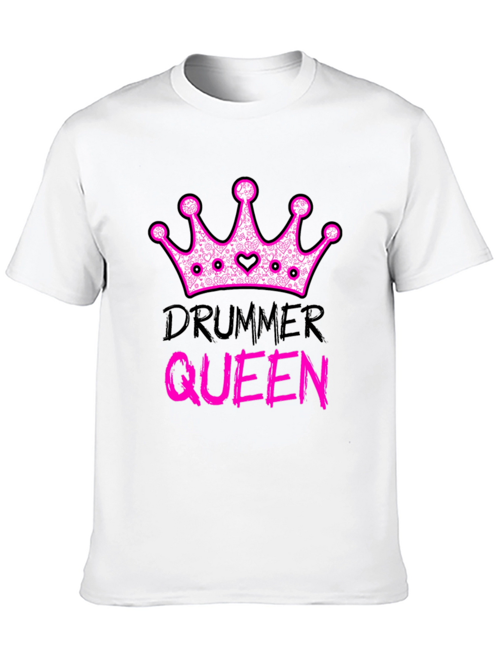 Drummer Queen T-Shirt - Rocker Tee
