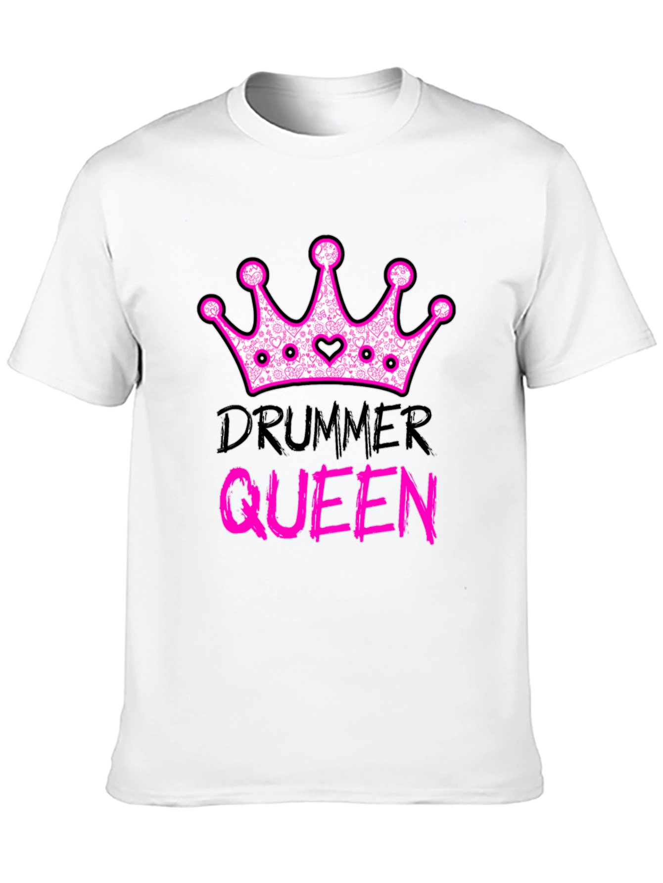 Drummer Queen T-Shirt - Rocker Tee