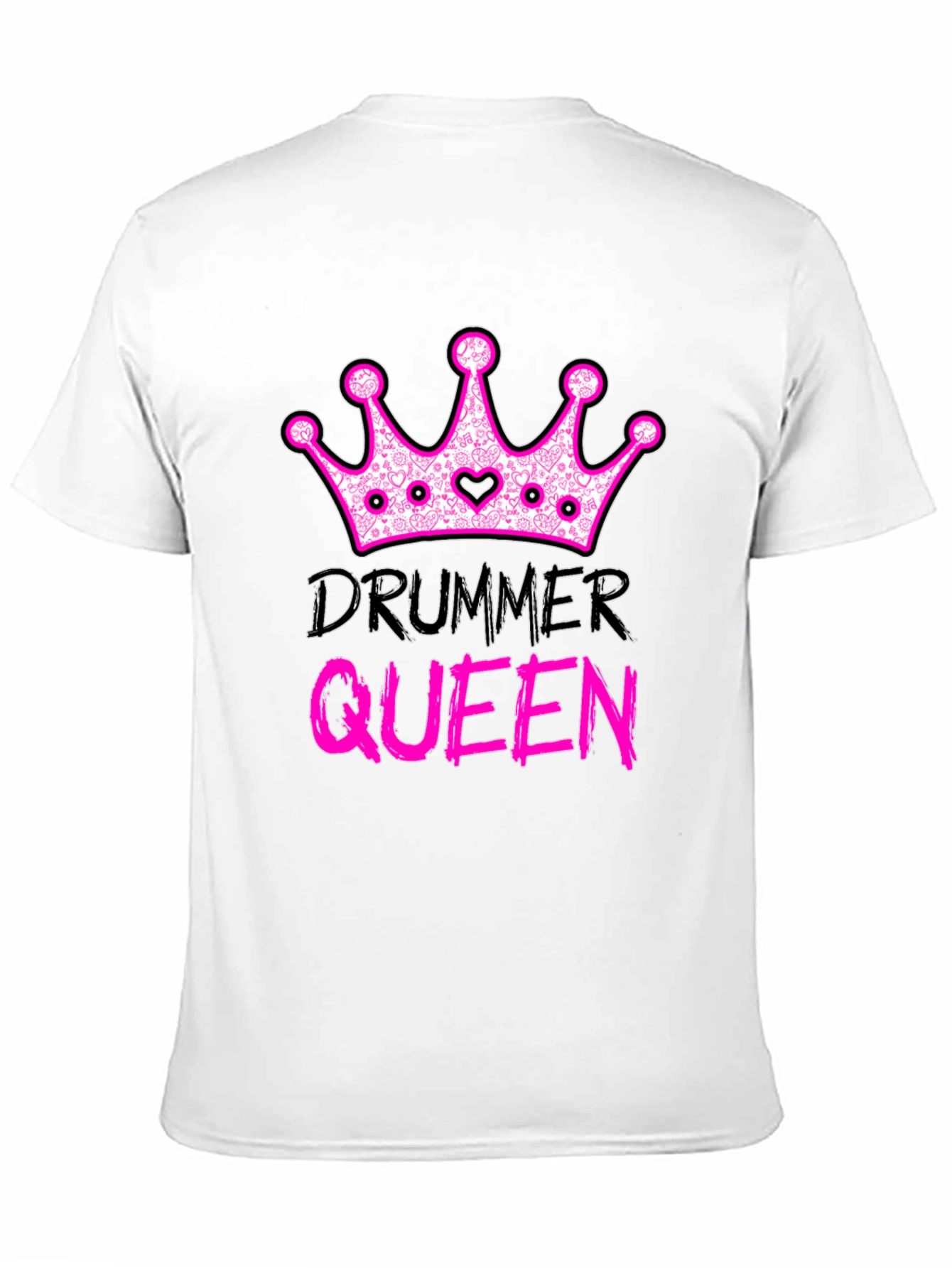 Drummer Queen T-Shirt - Rocker Tee
