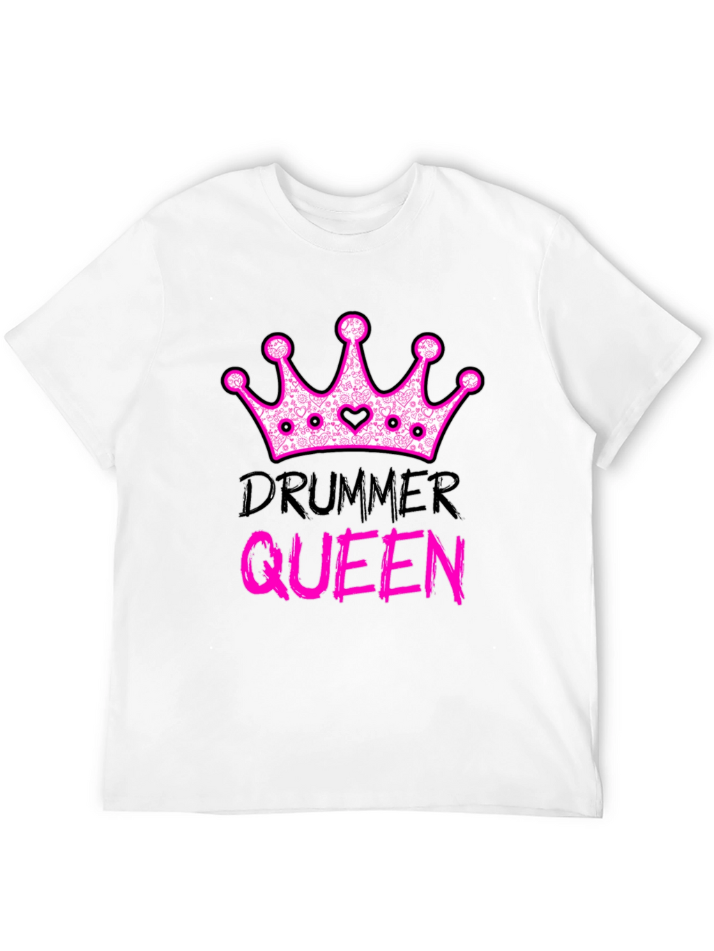 Drummer Queen T-Shirt - Rocker Tee