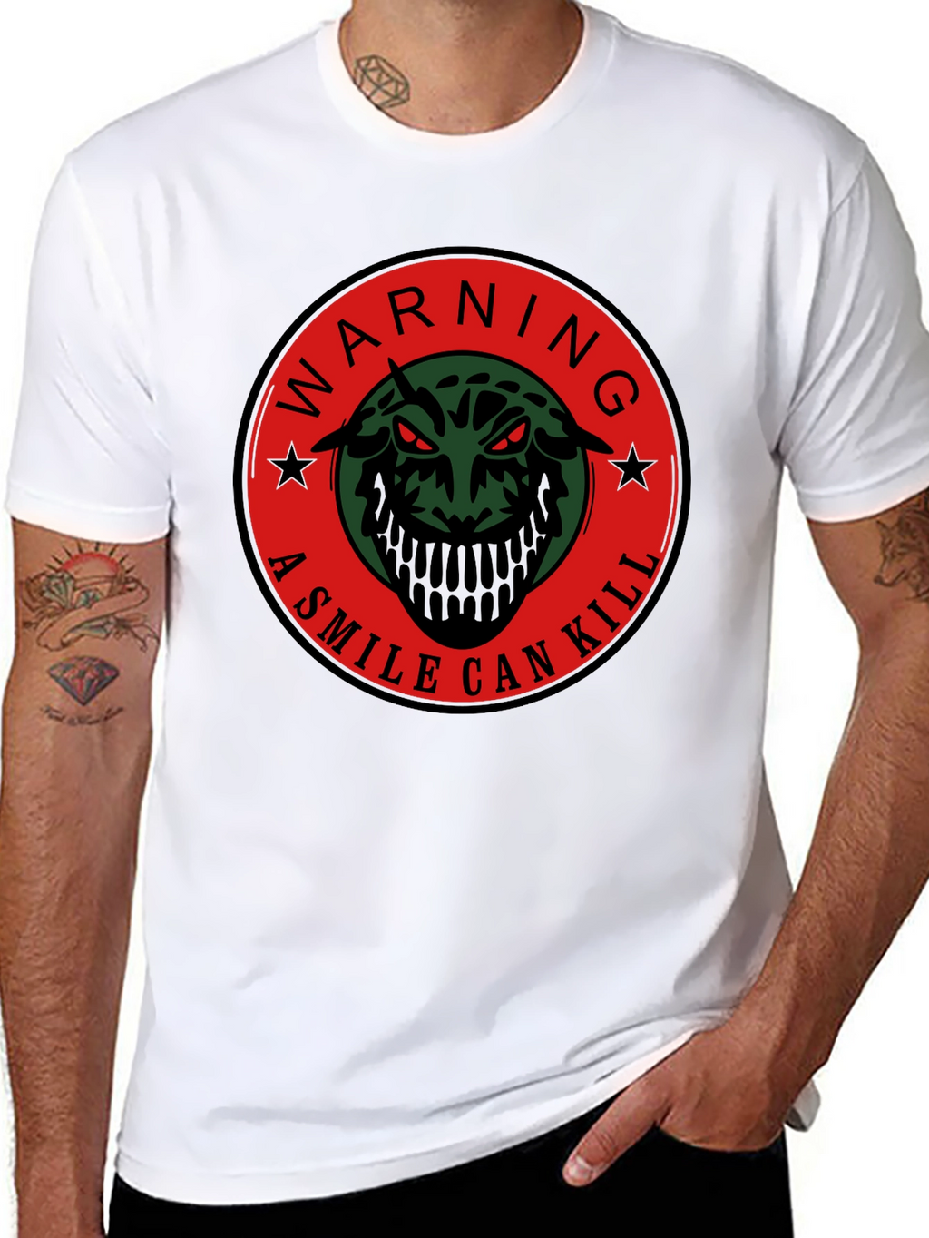 Warning a Smile Can Kill T-Shirt