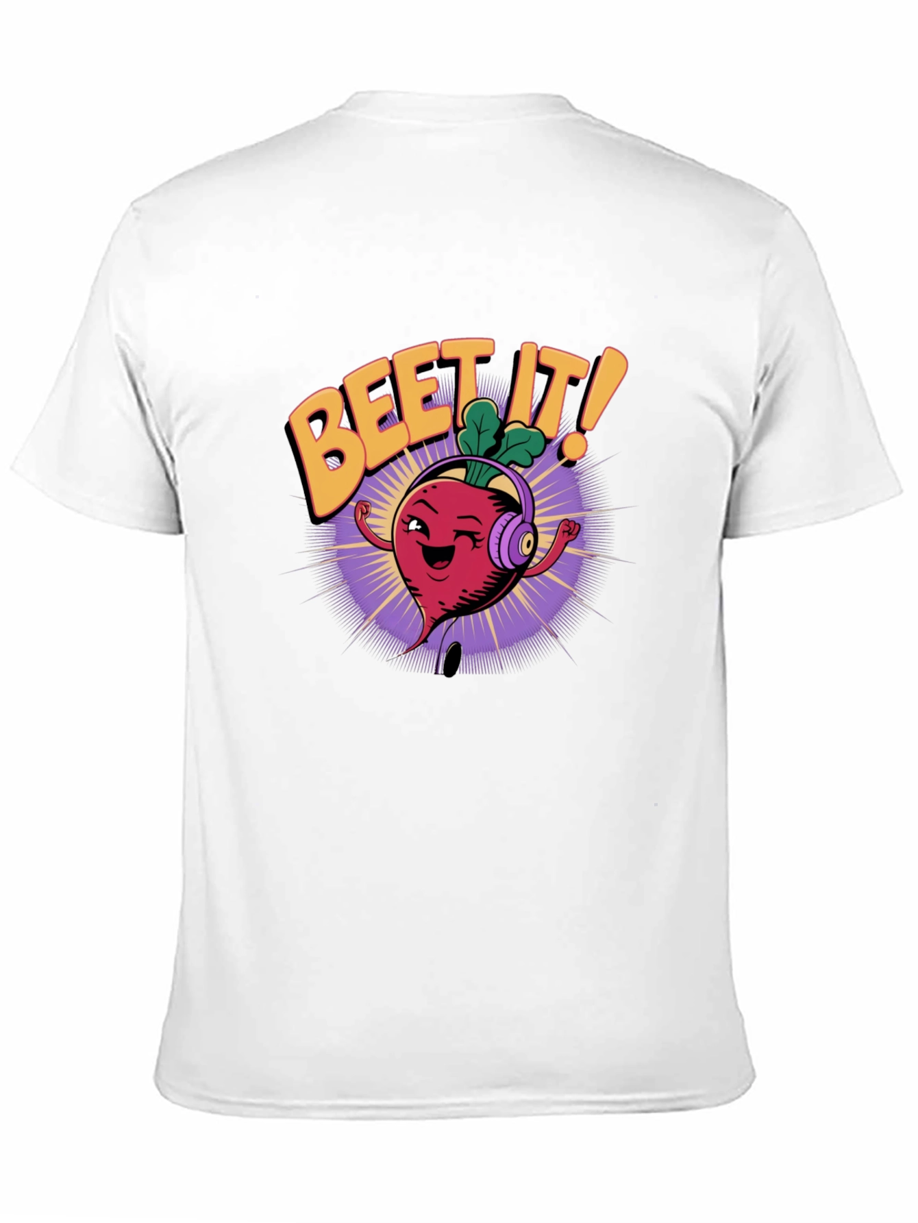 Beet It! Graphic Print T-Shirt