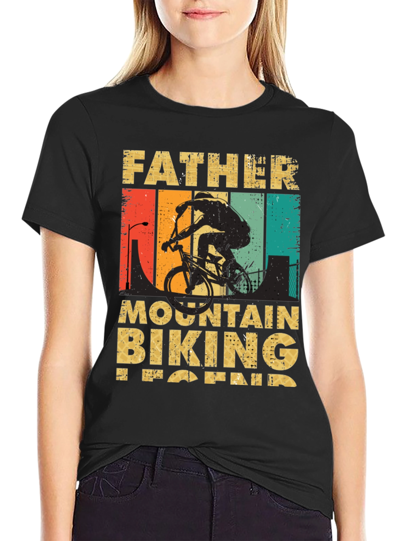 Father Mountain Biking Legend T-Shirt
