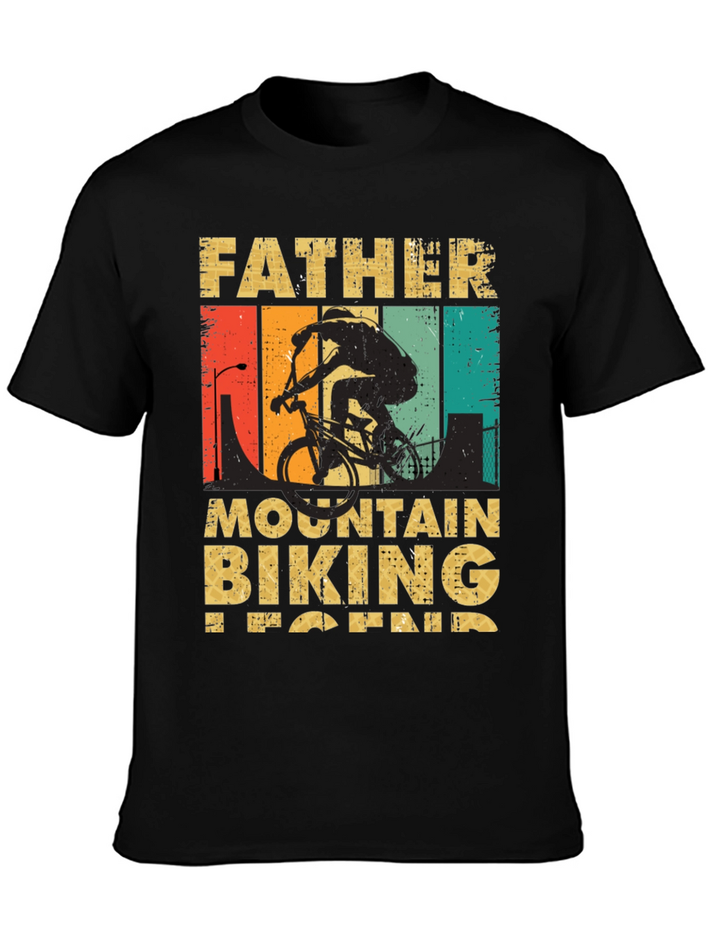 Father Mountain Biking Legend T-Shirt