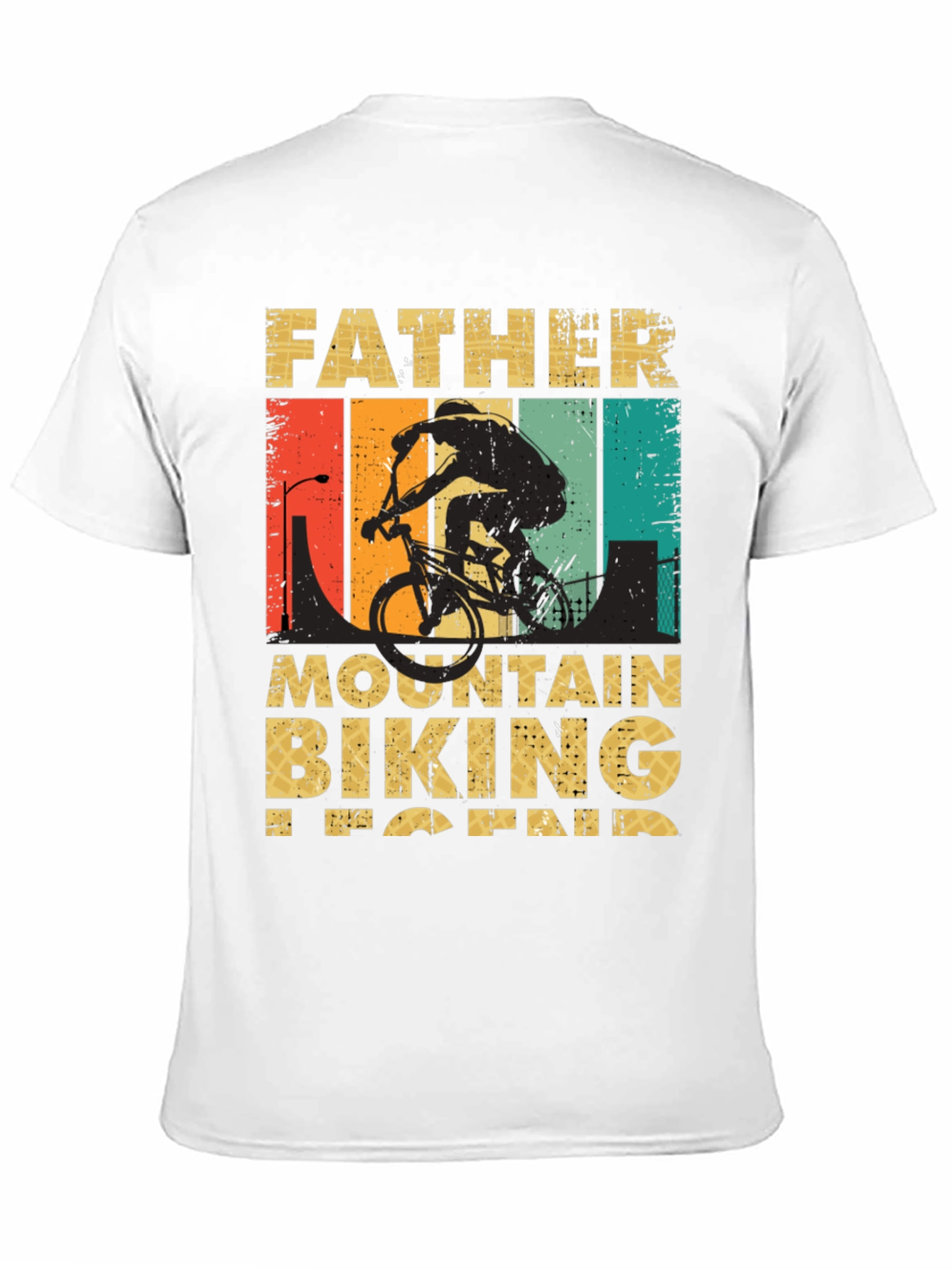 Father Mountain Biking Legend T-Shirt