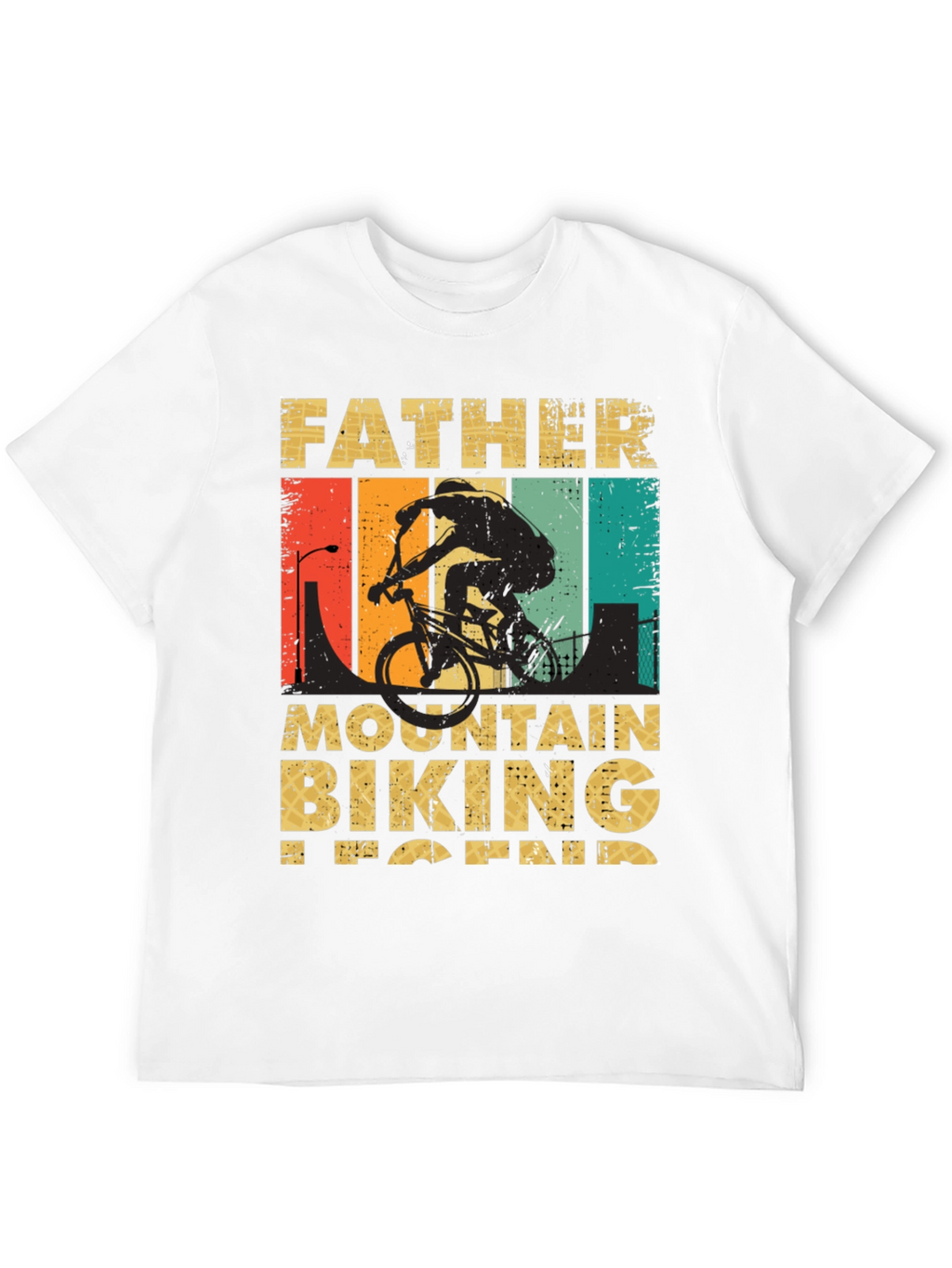 Father Mountain Biking Legend T-Shirt