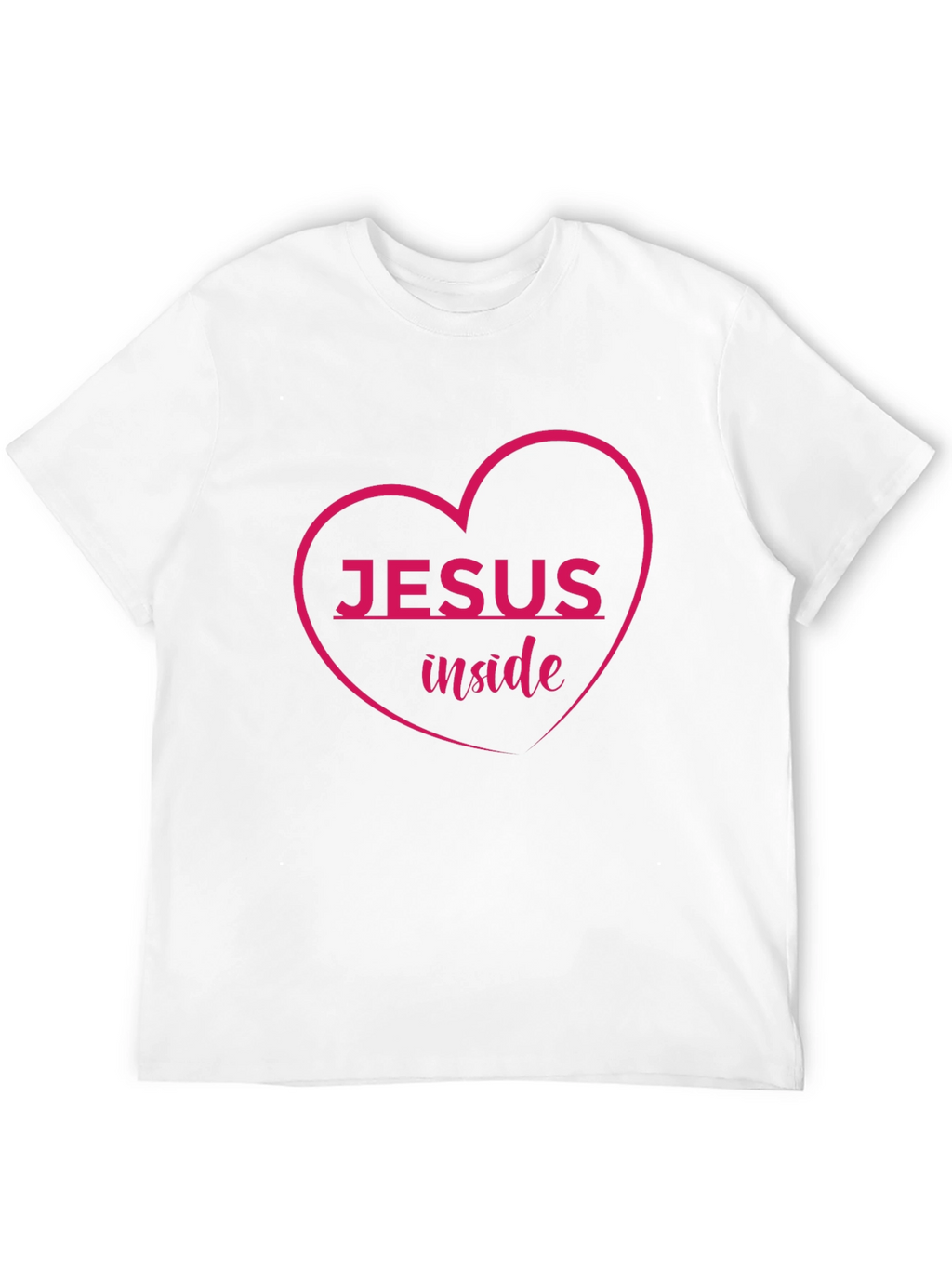 Jesus Inside Heart Graphic Tee