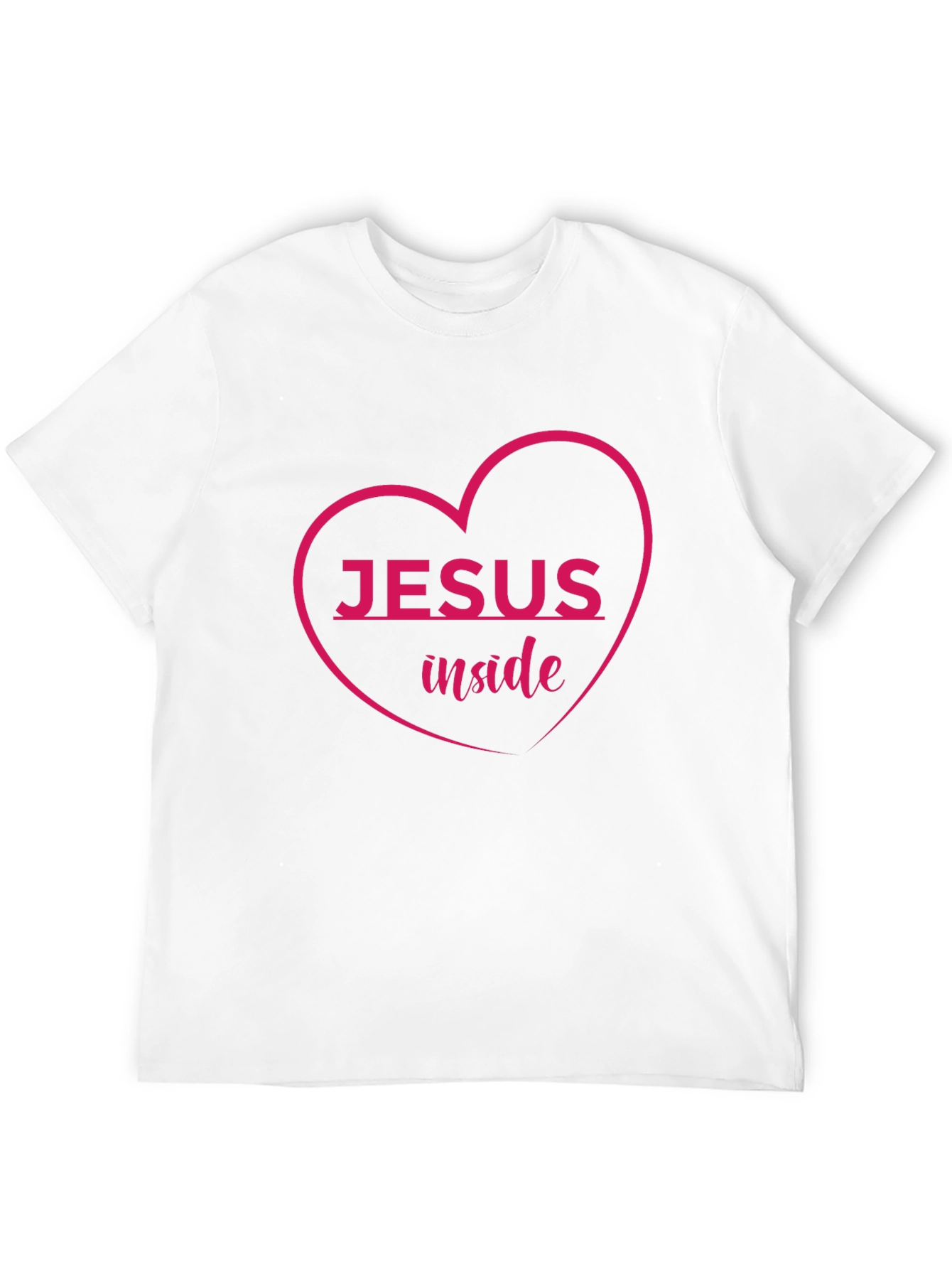 Jesus Inside Heart Graphic Tee