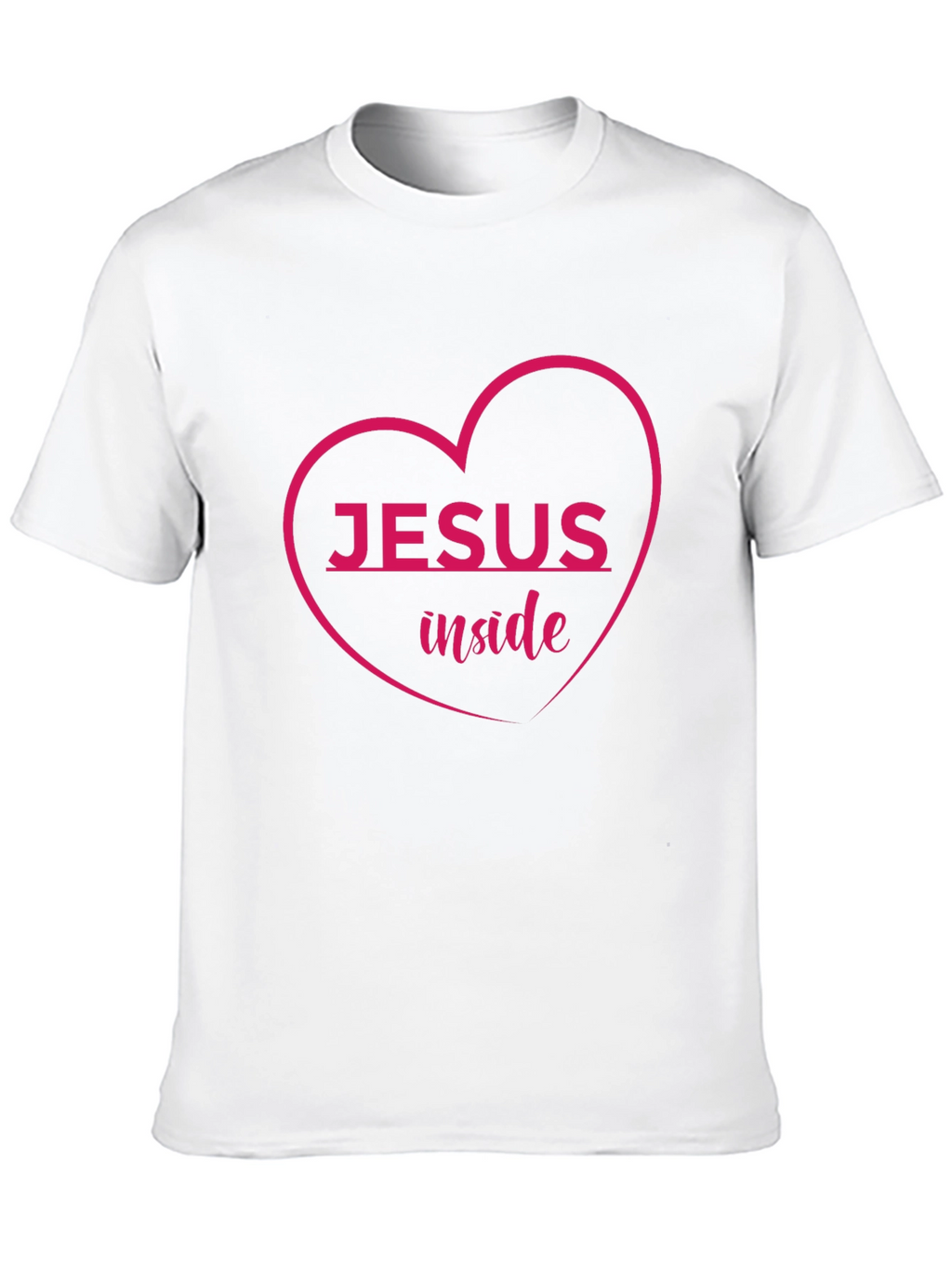 Jesus Inside Heart Graphic Tee
