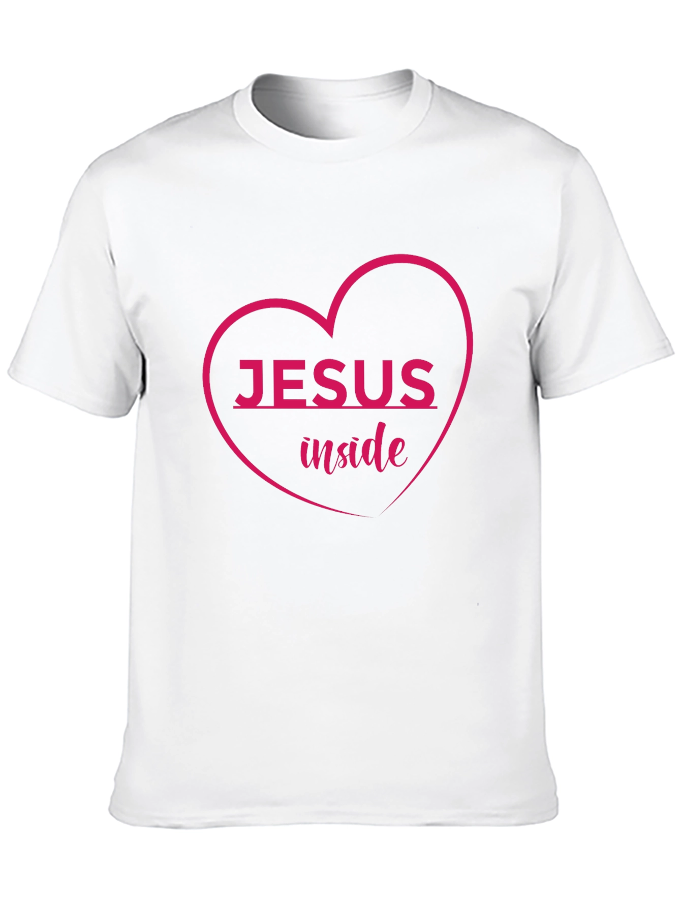 Jesus Inside Heart Graphic Tee