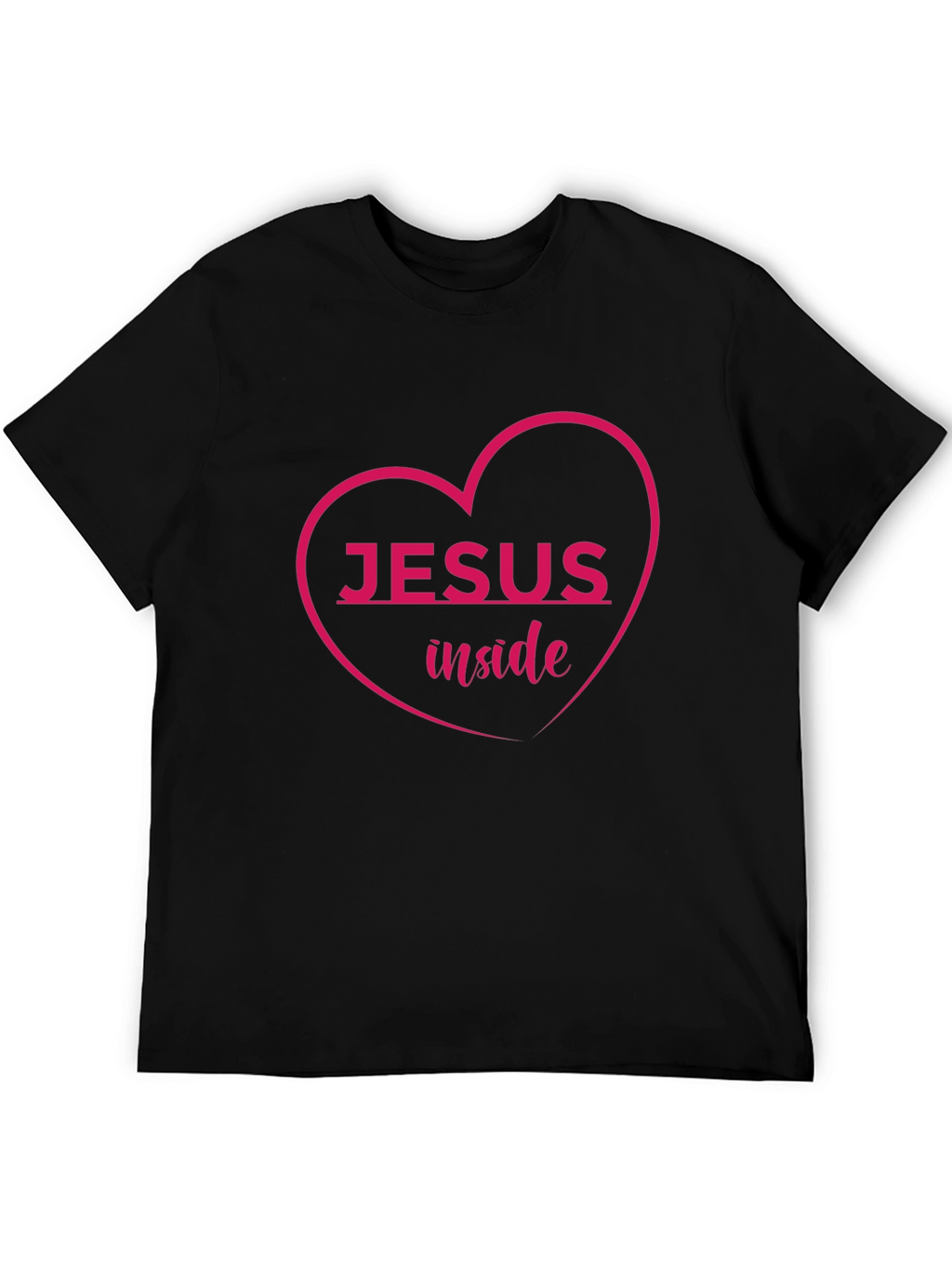 Jesus Inside Heart Graphic Tee