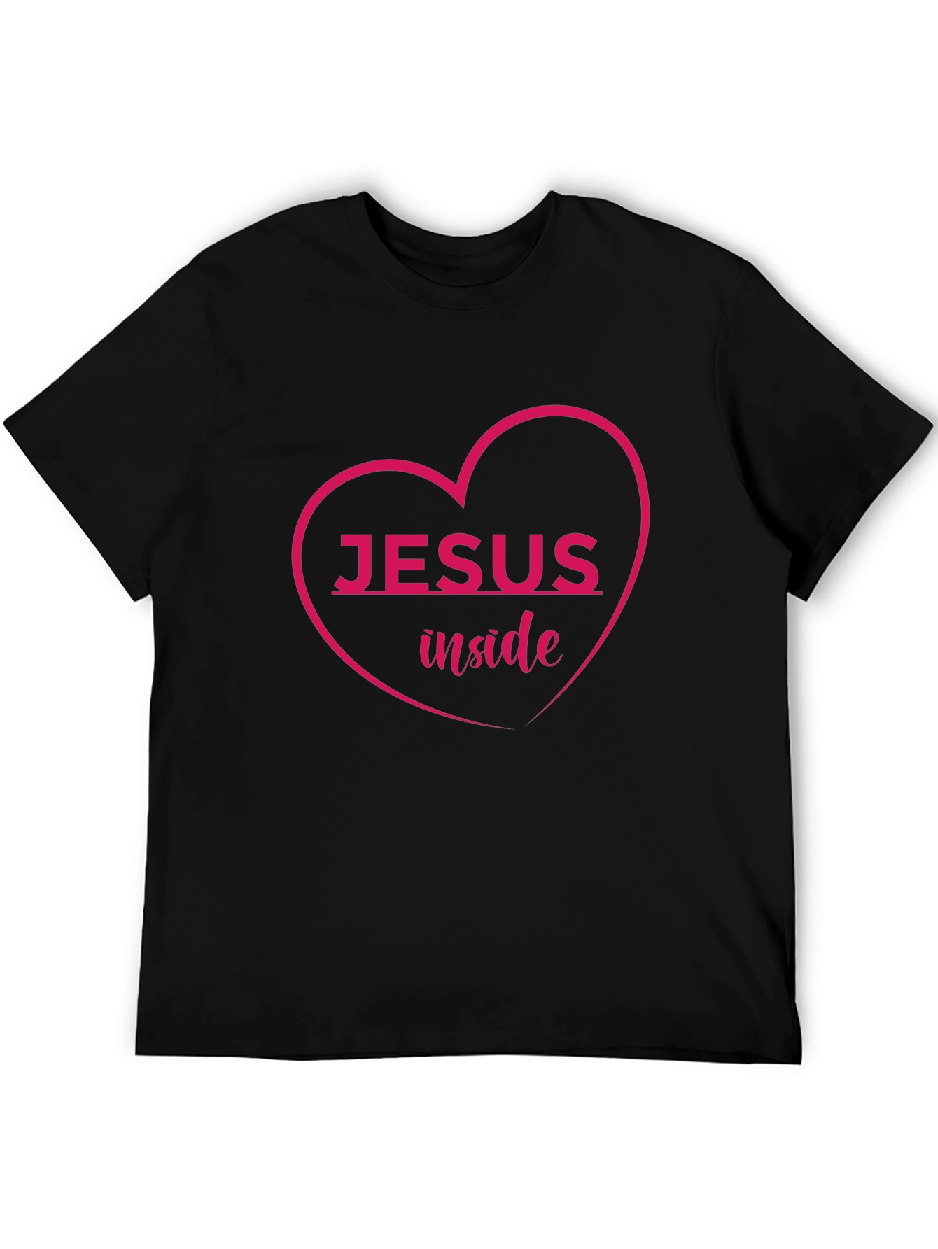Jesus Inside Heart Graphic Tee