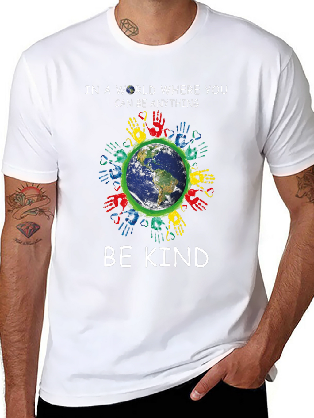 Be Kind Earth Graphic Tee