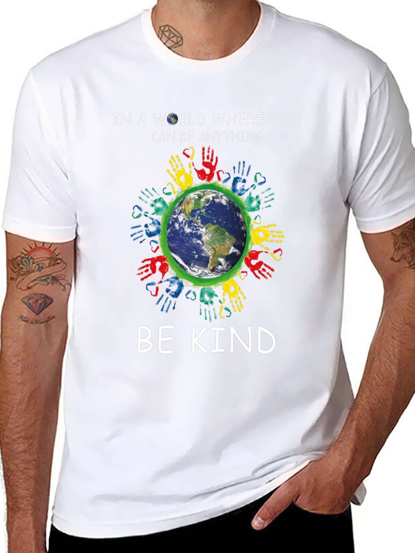 Be Kind Earth Graphic Tee